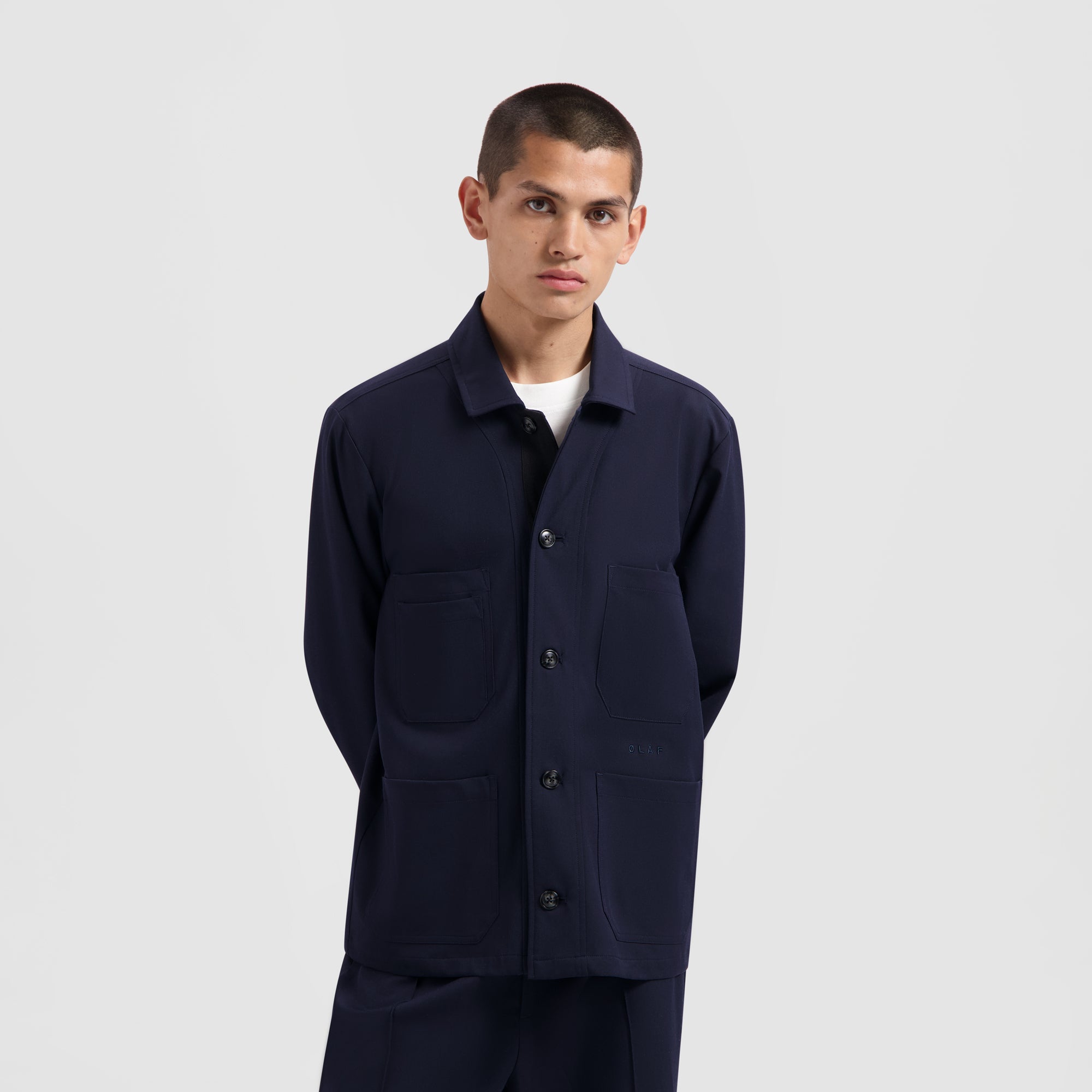 Workwear Blazer - Navy