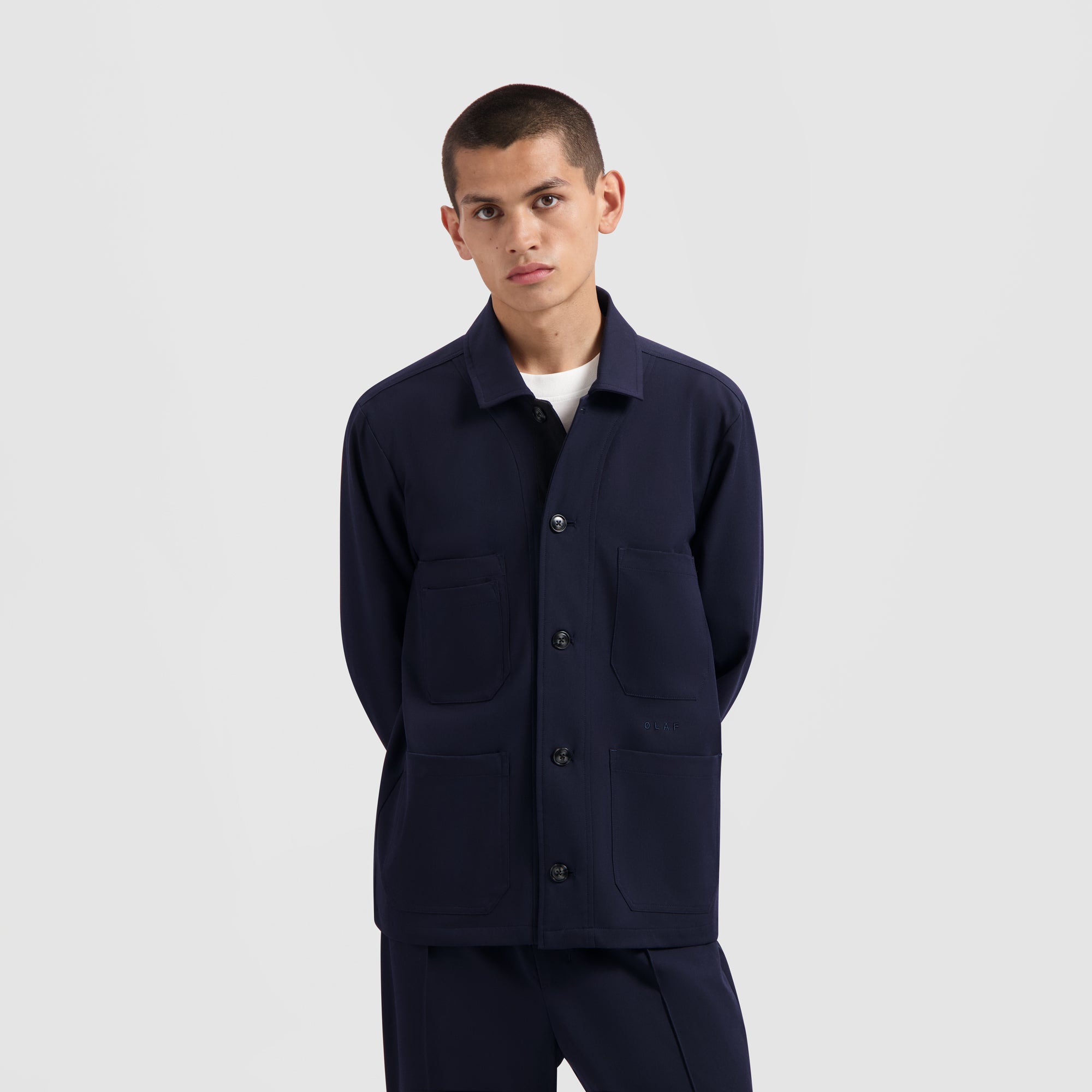 Workwear Blazer - Navy