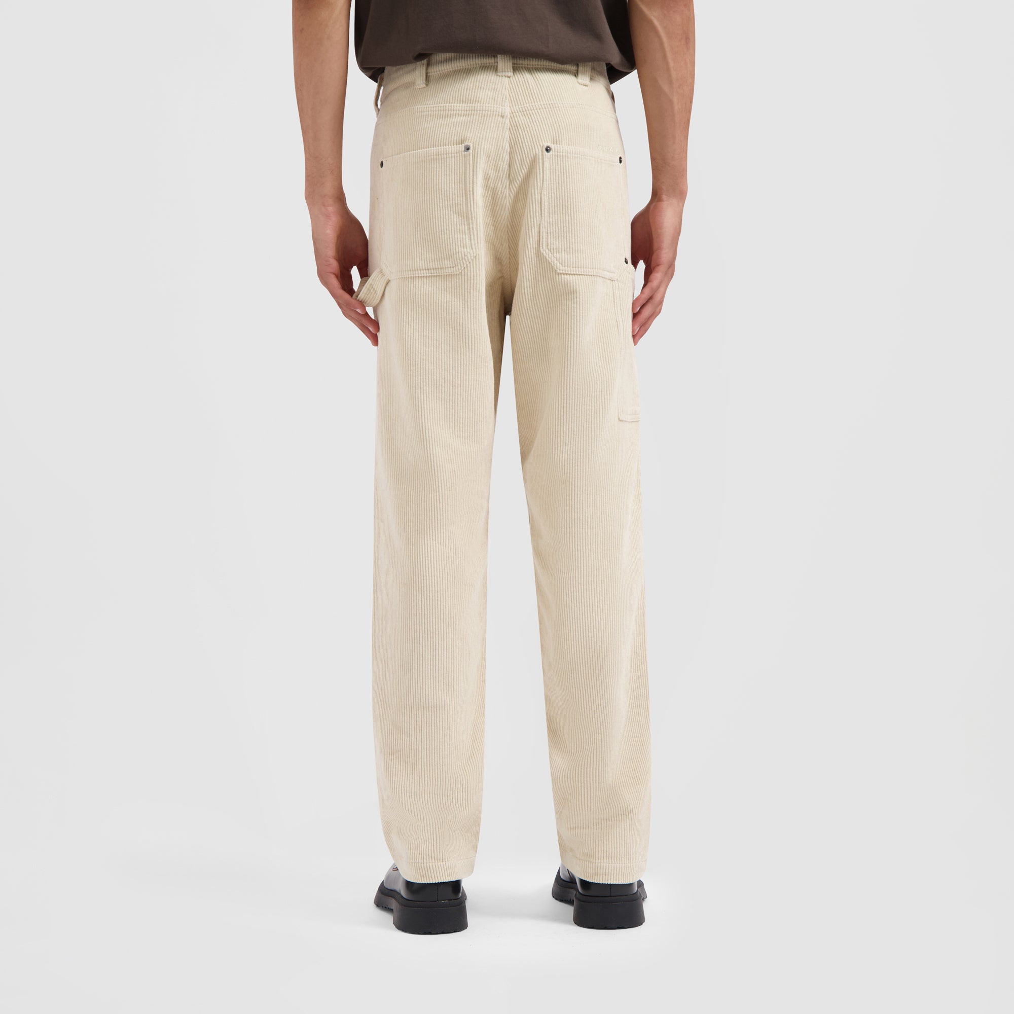 Corduroy Workwear Pants - Off White