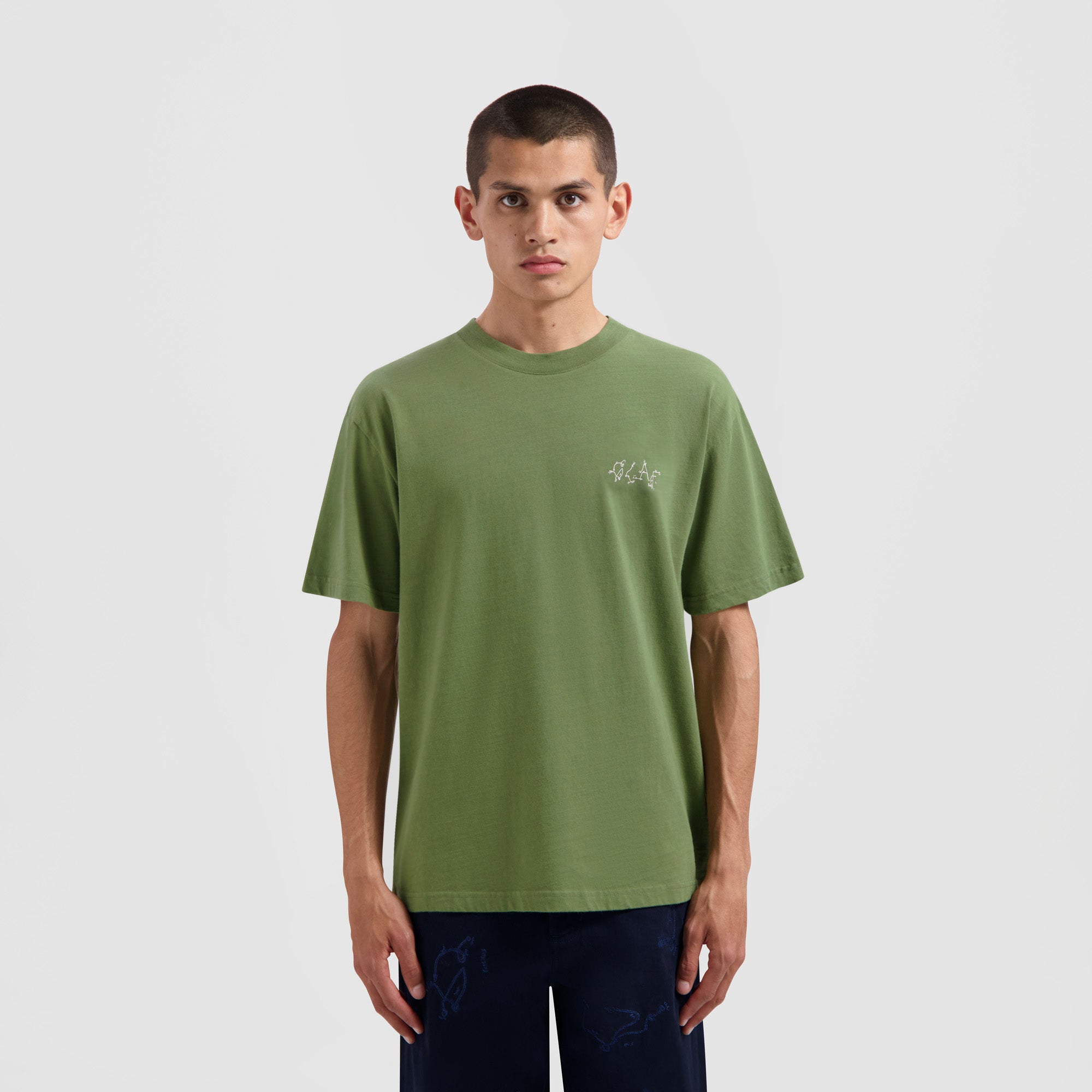 Knot Tee - Army Green