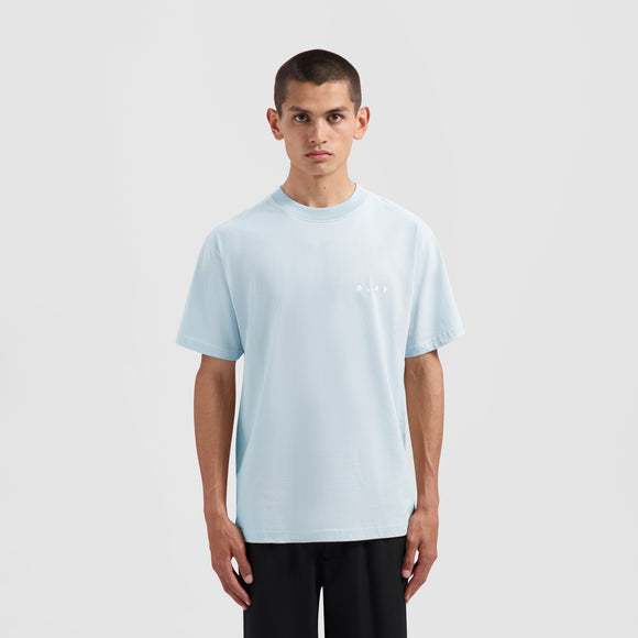 Face Tee - Baby Blue