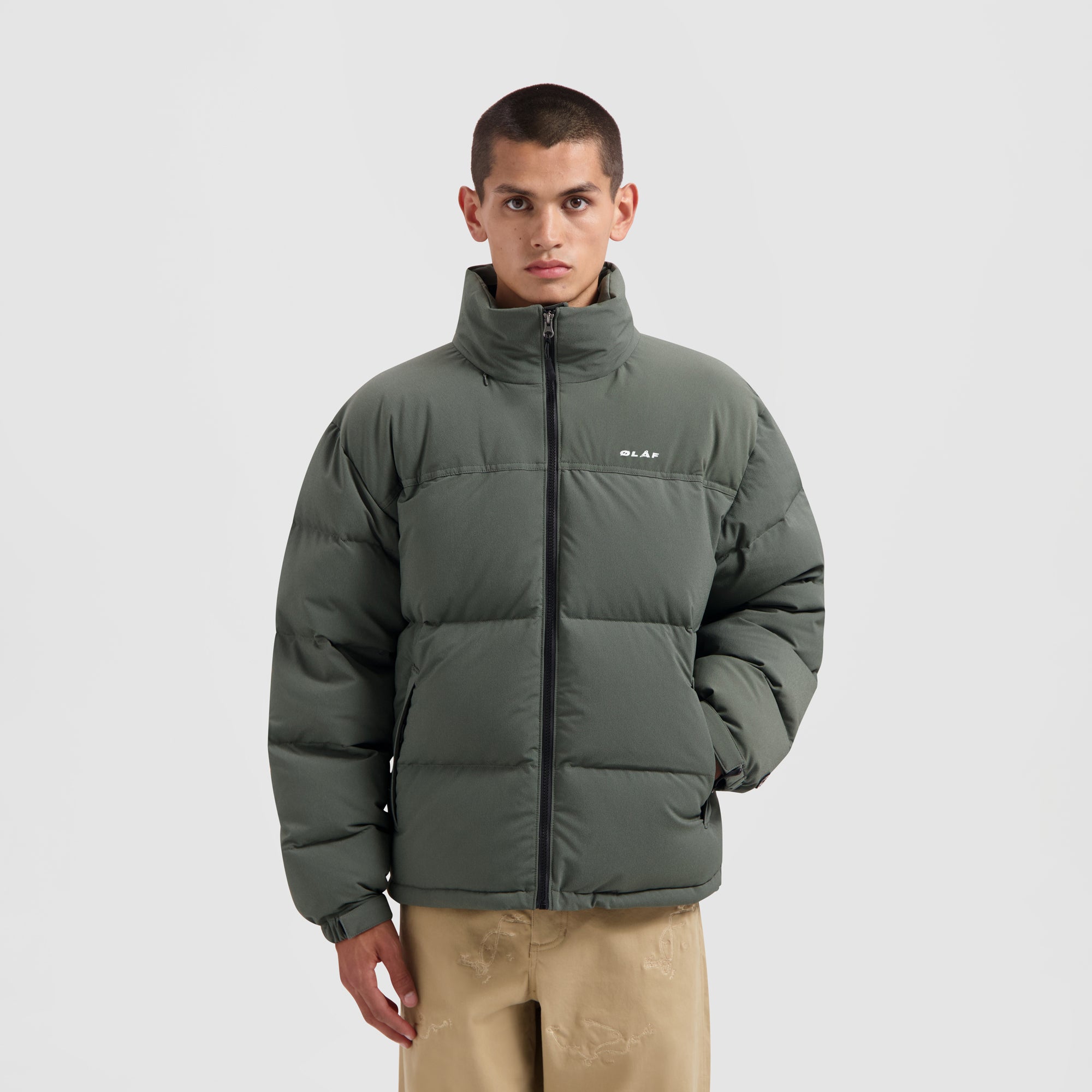 Puffer Jacket - Dark Green