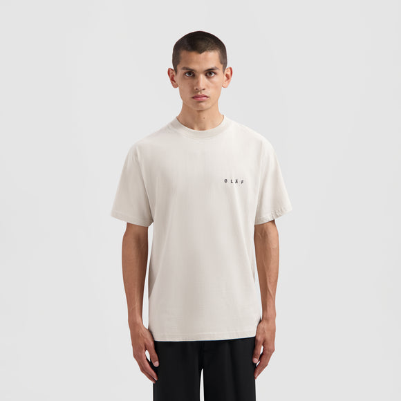Face Tee - Cement