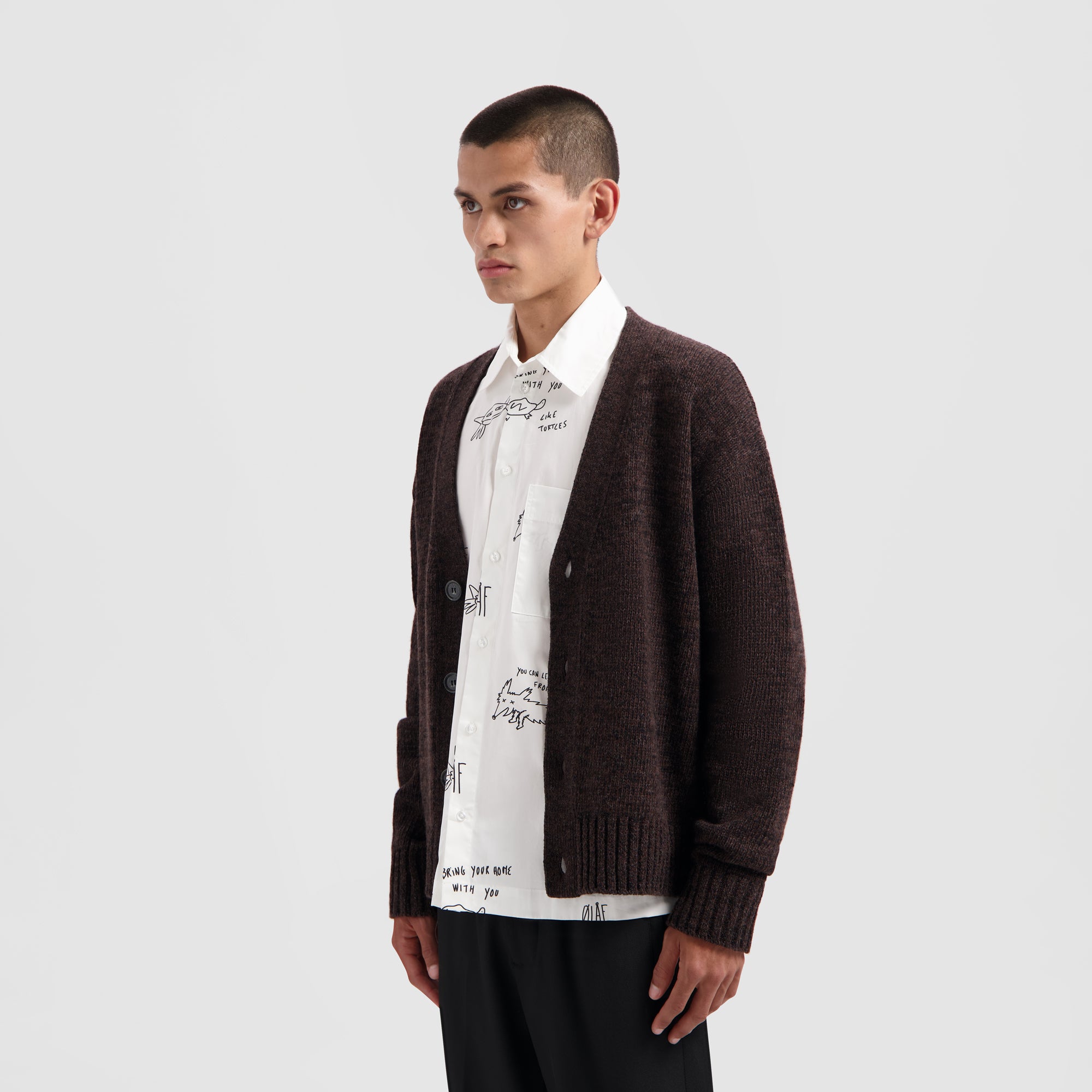 Cardigan - Brown