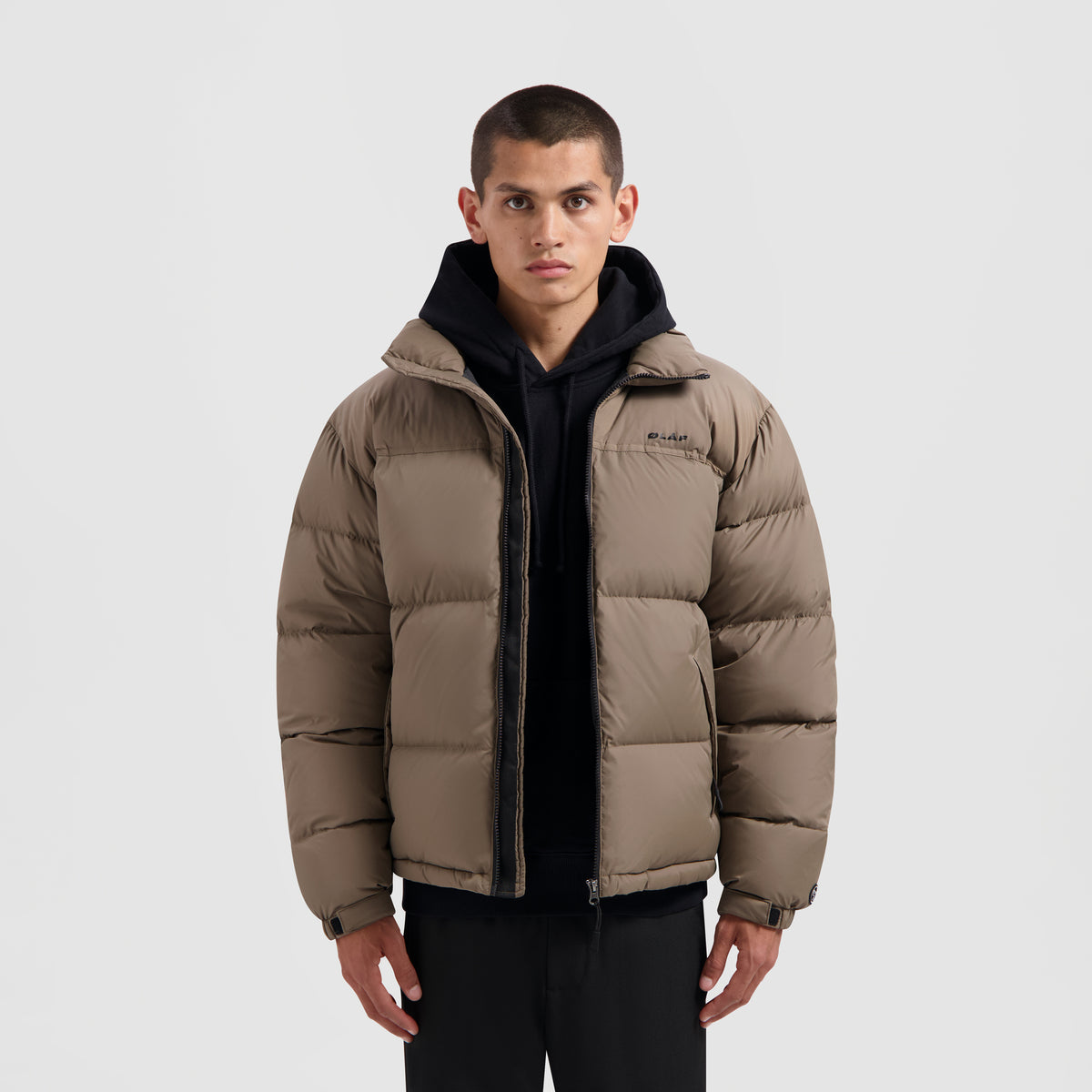 Puffer Jacket - Taupe – ØLÅF