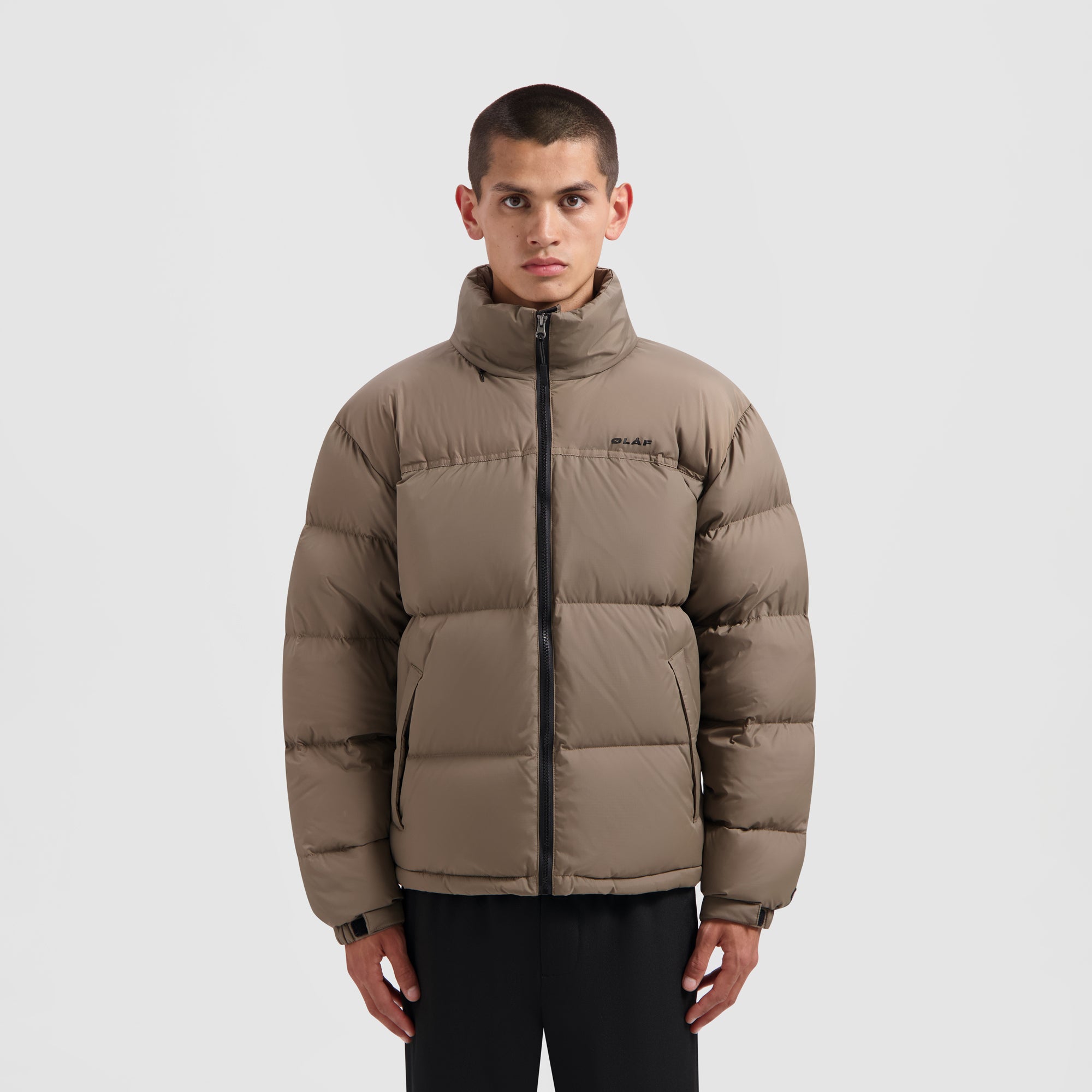 Puffer Jacket - Taupe