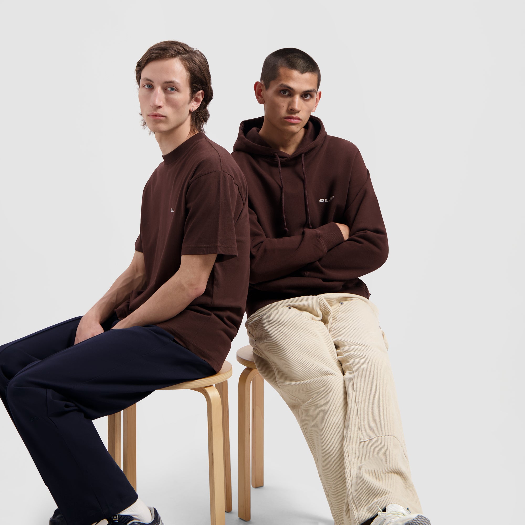 Uniform Hoodie - Chocolate Brown
