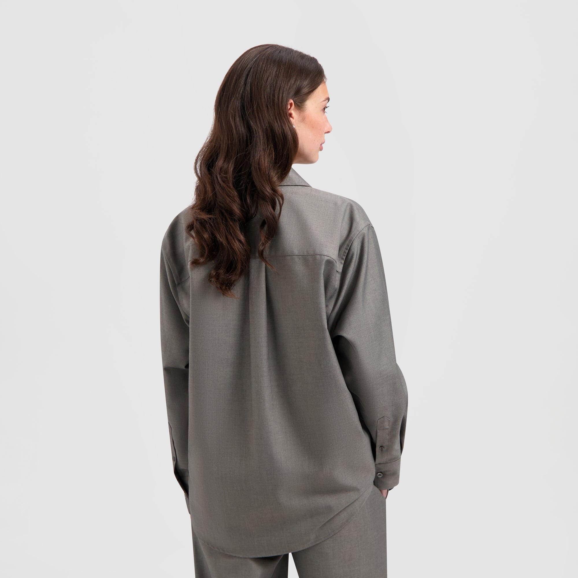 Drapey Shirt - Grey