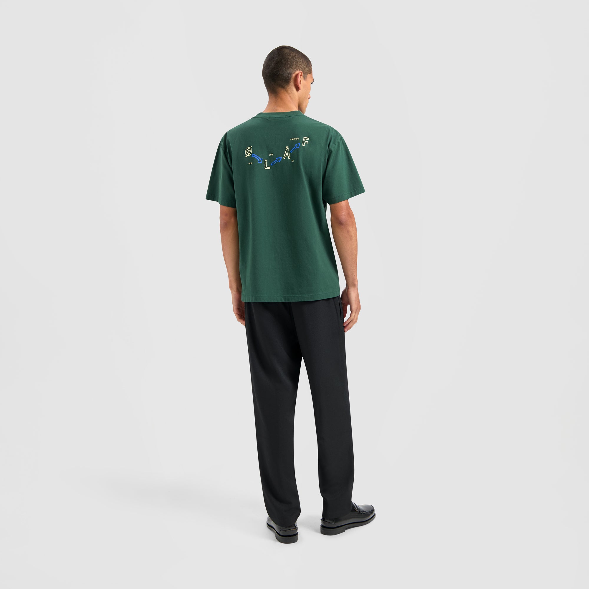 Arrows Tee - Sacramento Green