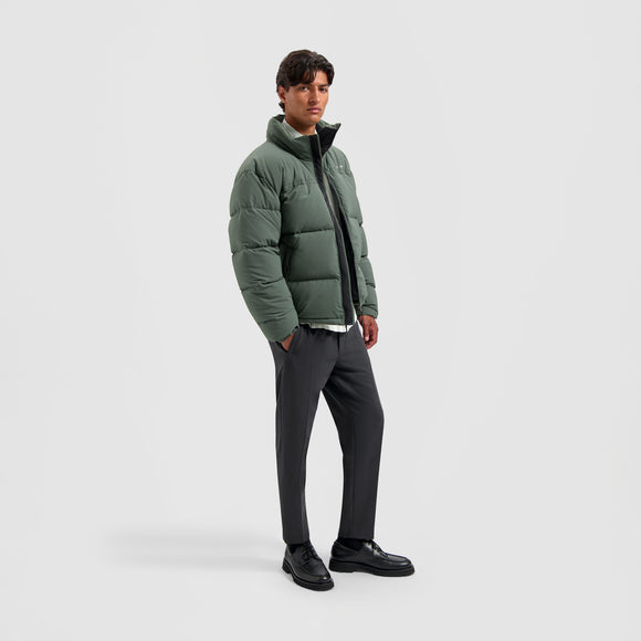 Puffer Jacket - Dark Green