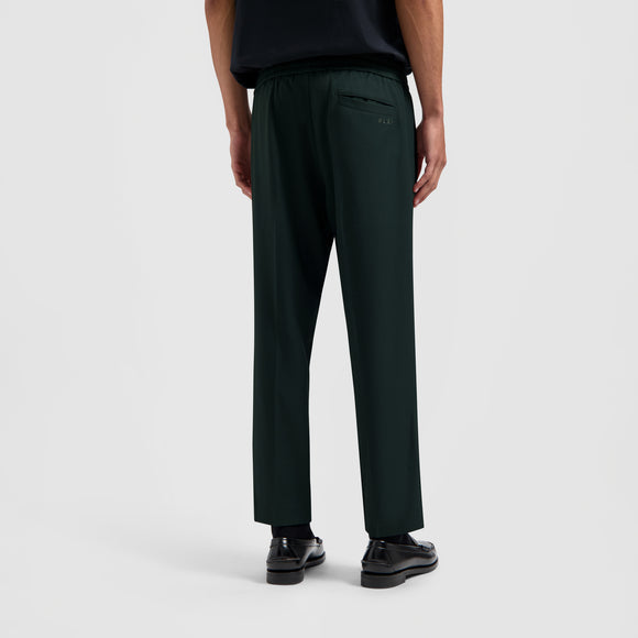 Slim Elasticated Pants - Green Slate