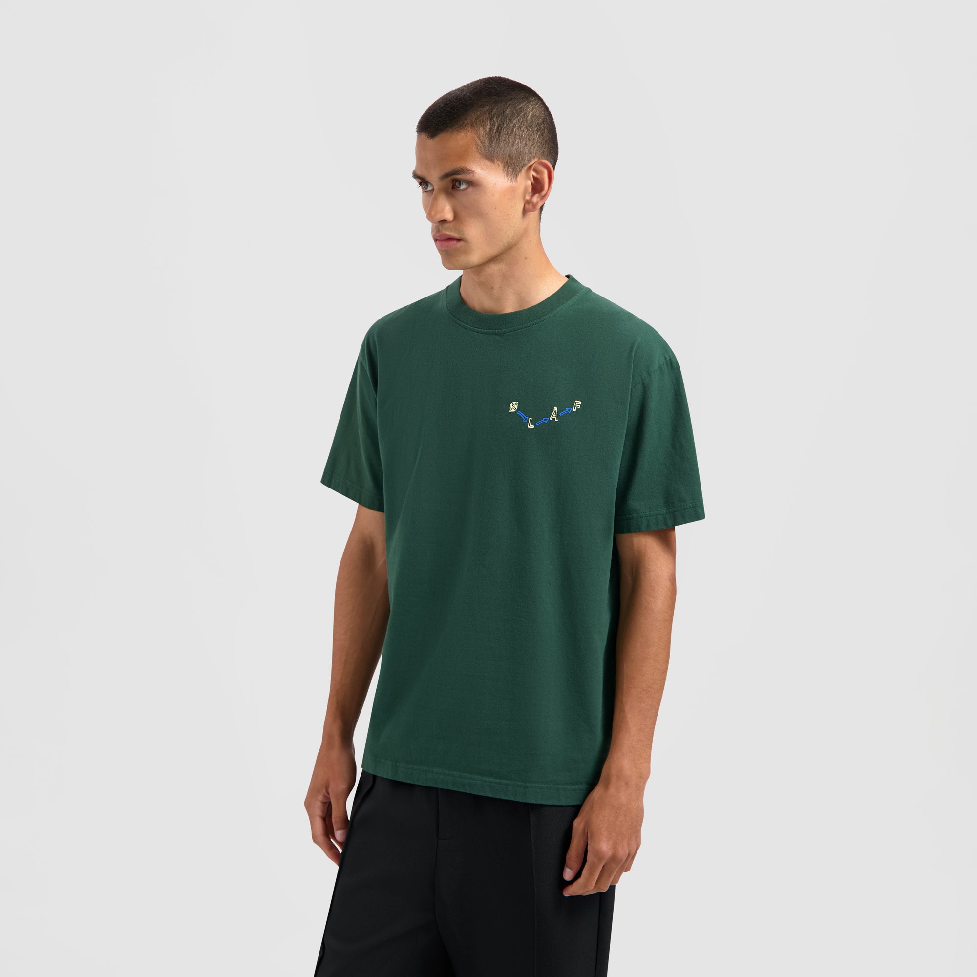 Arrows Tee - Sacramento Green