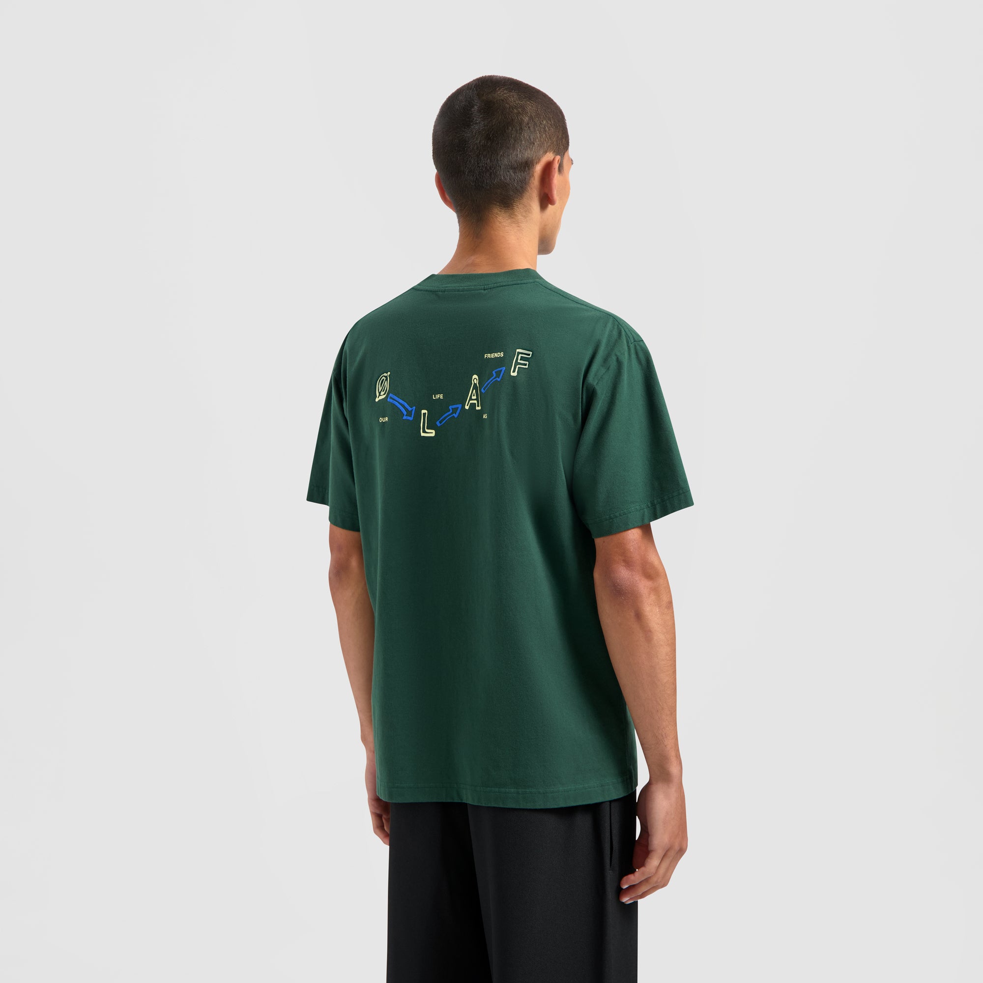 Arrows Tee - Sacramento Green