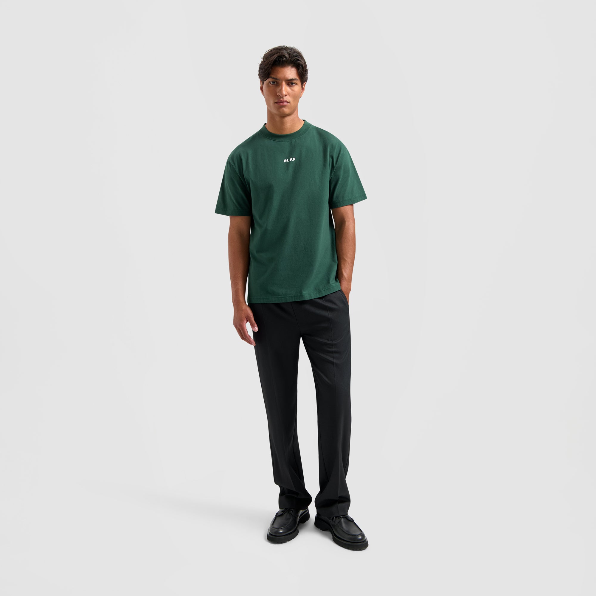 Block Tee - Sacramento Green