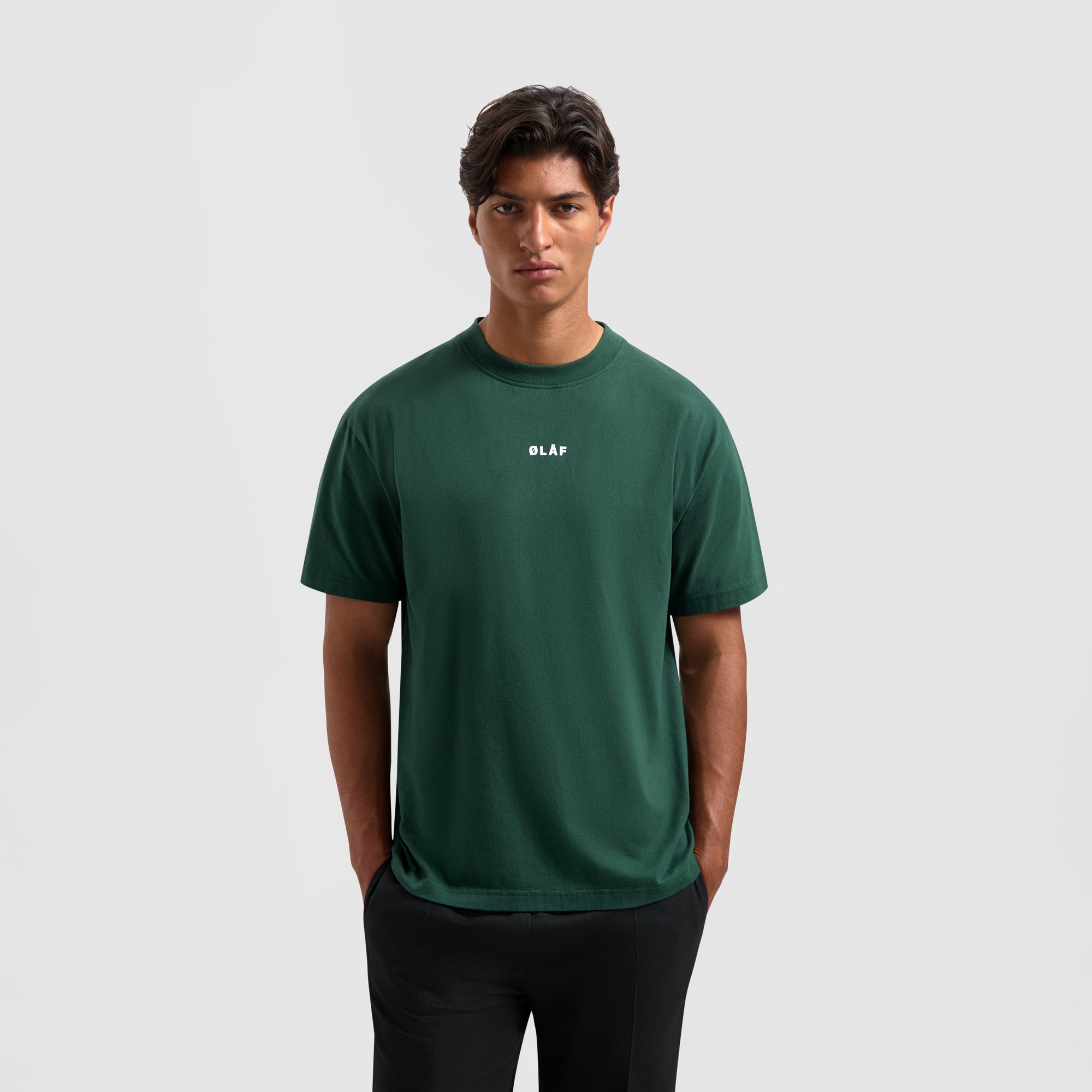 Block Tee - Sacramento Green