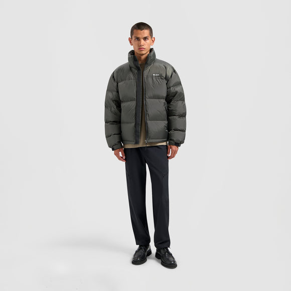 Puffer Jacket - Charcoal Grey