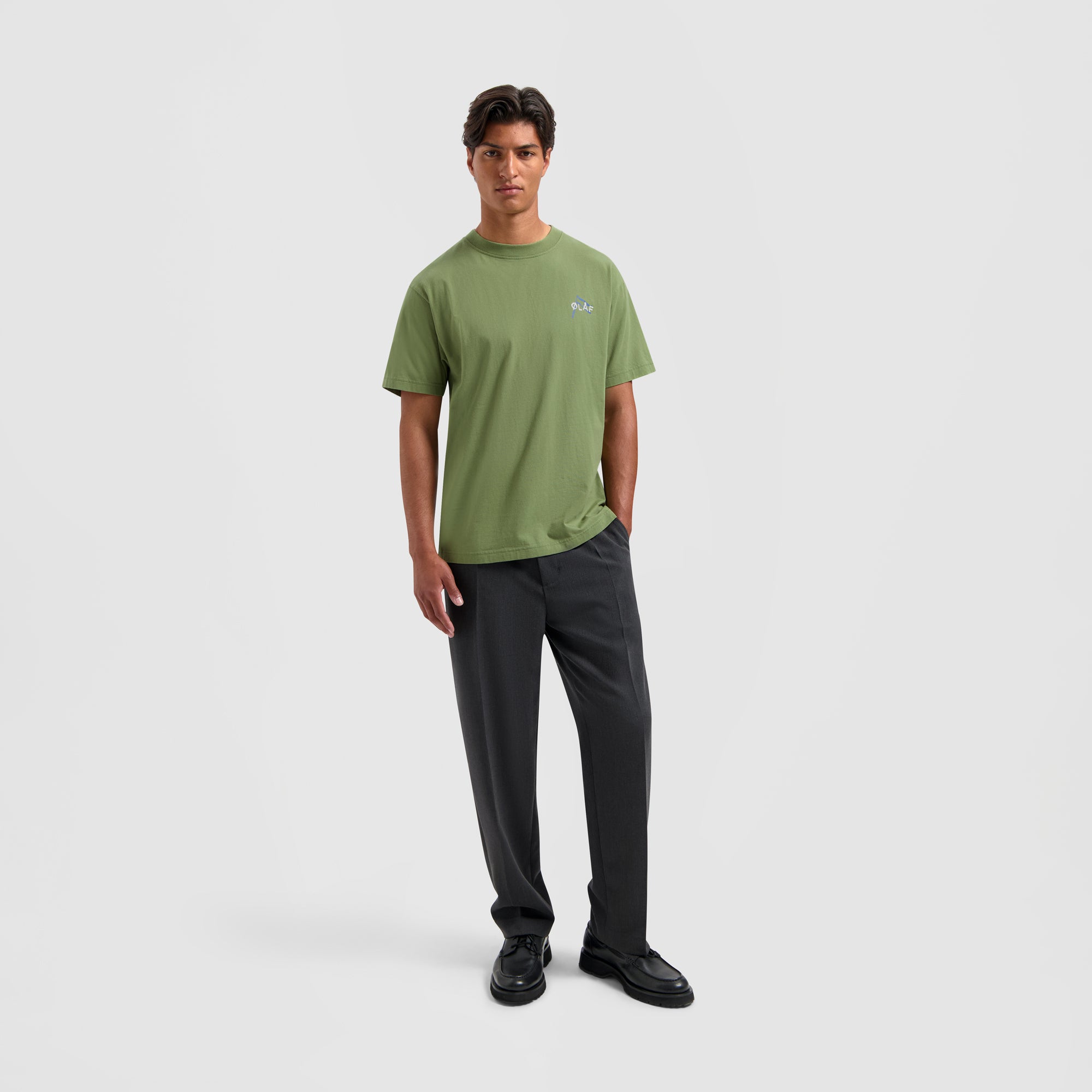 Gadget Tee - Light Olive Green