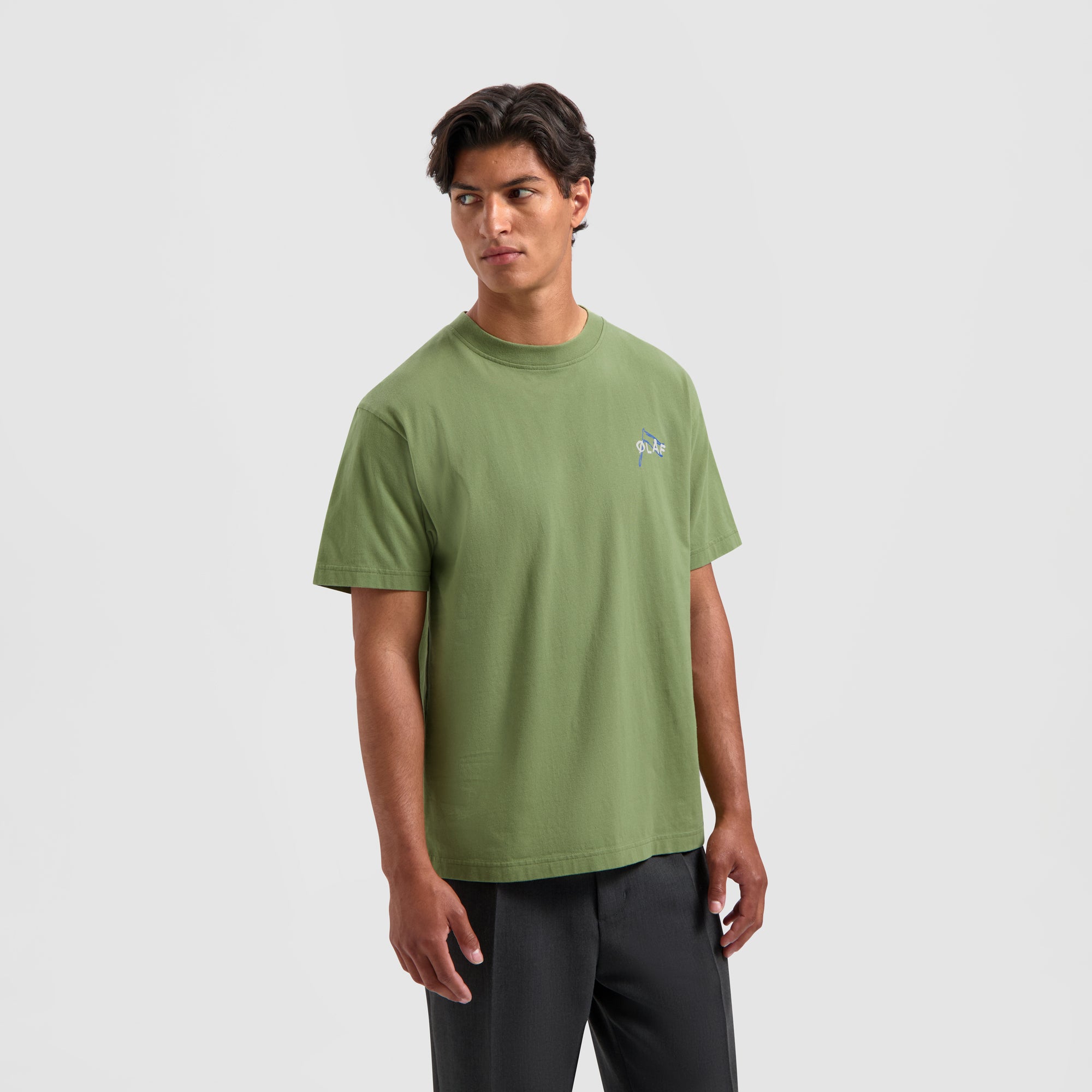 Gadget Tee - Light Olive Green