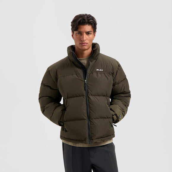 Puffer Jacket - Dark Moss