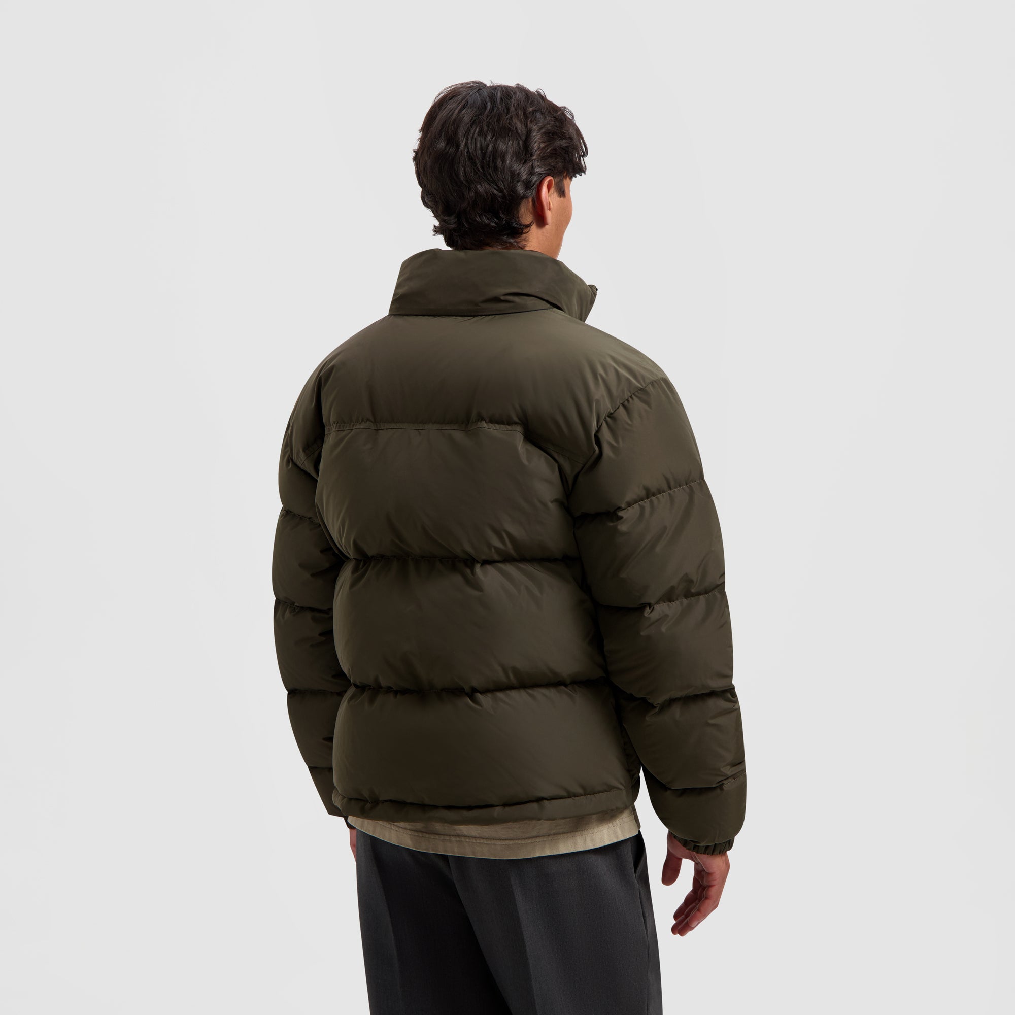 Puffer Jacket - Dark Moss