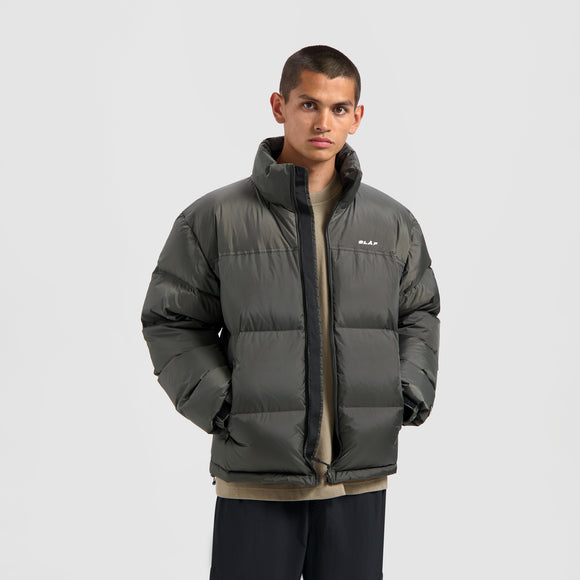 Puffer Jacket - Charcoal Grey