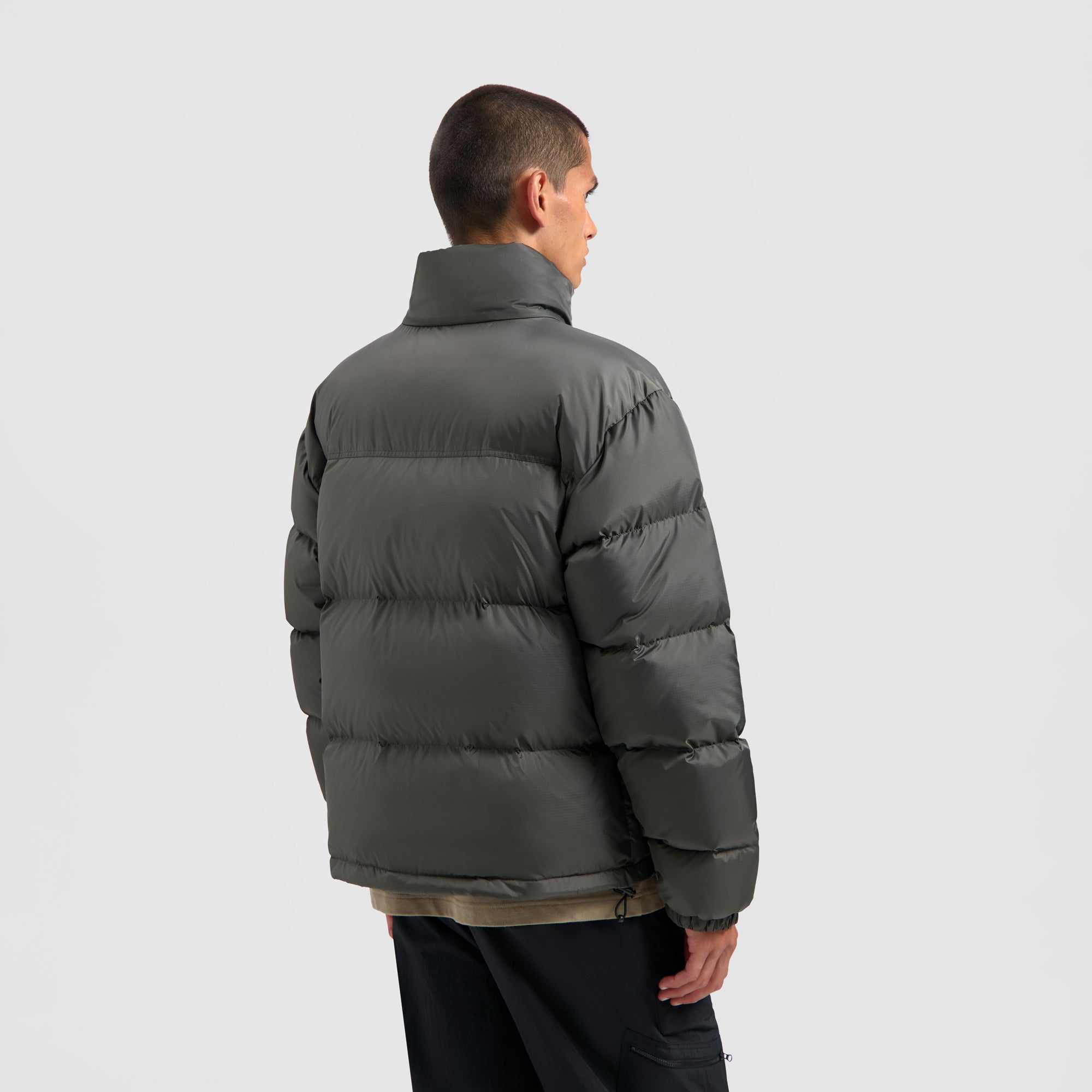 Puffer Jacket - Charcoal Grey