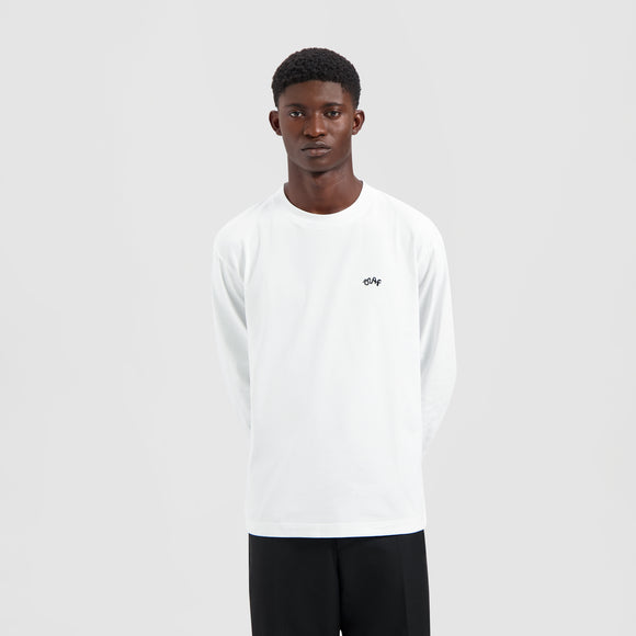 Signature LS Tee - Optical White