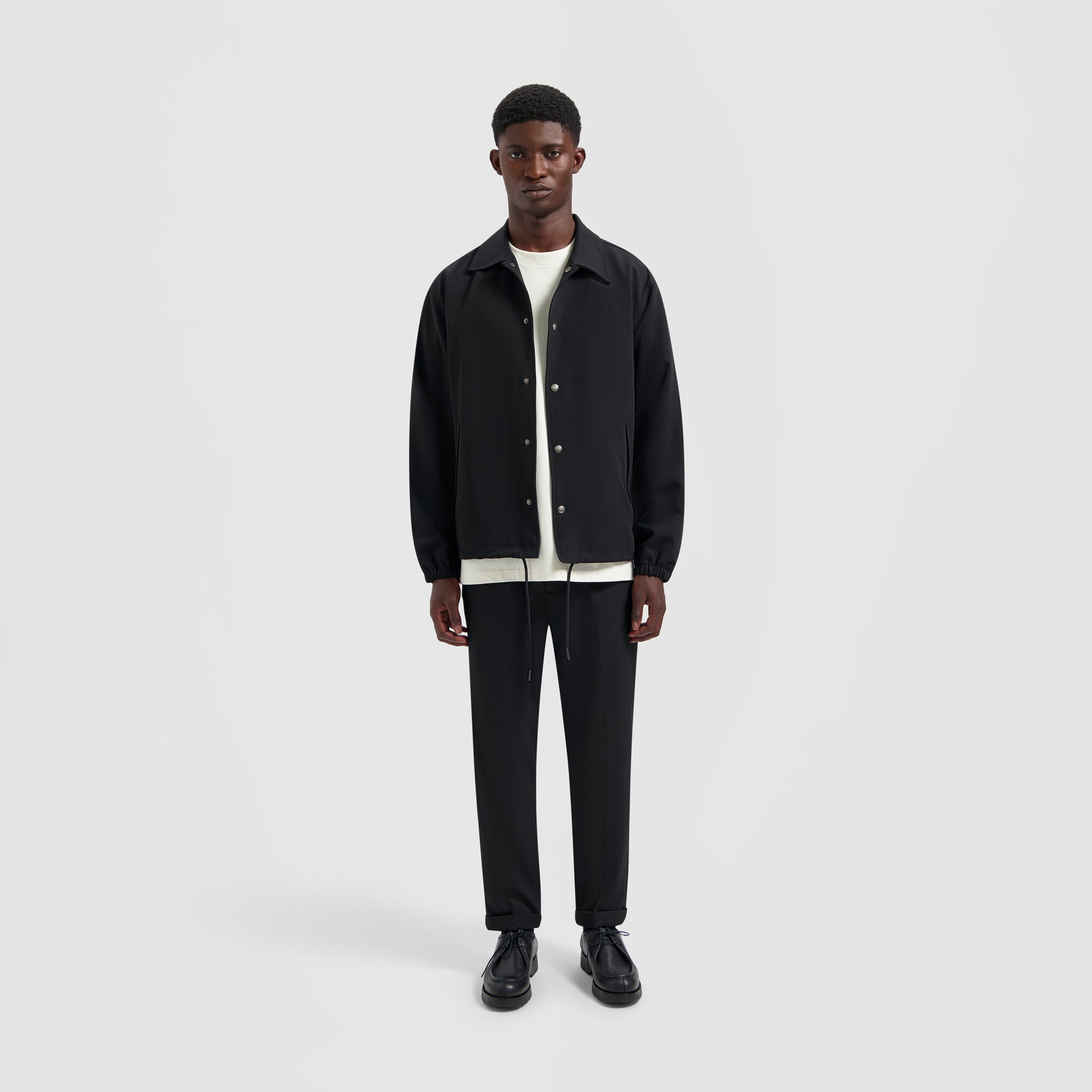 Tailored Coach Jacket - Black