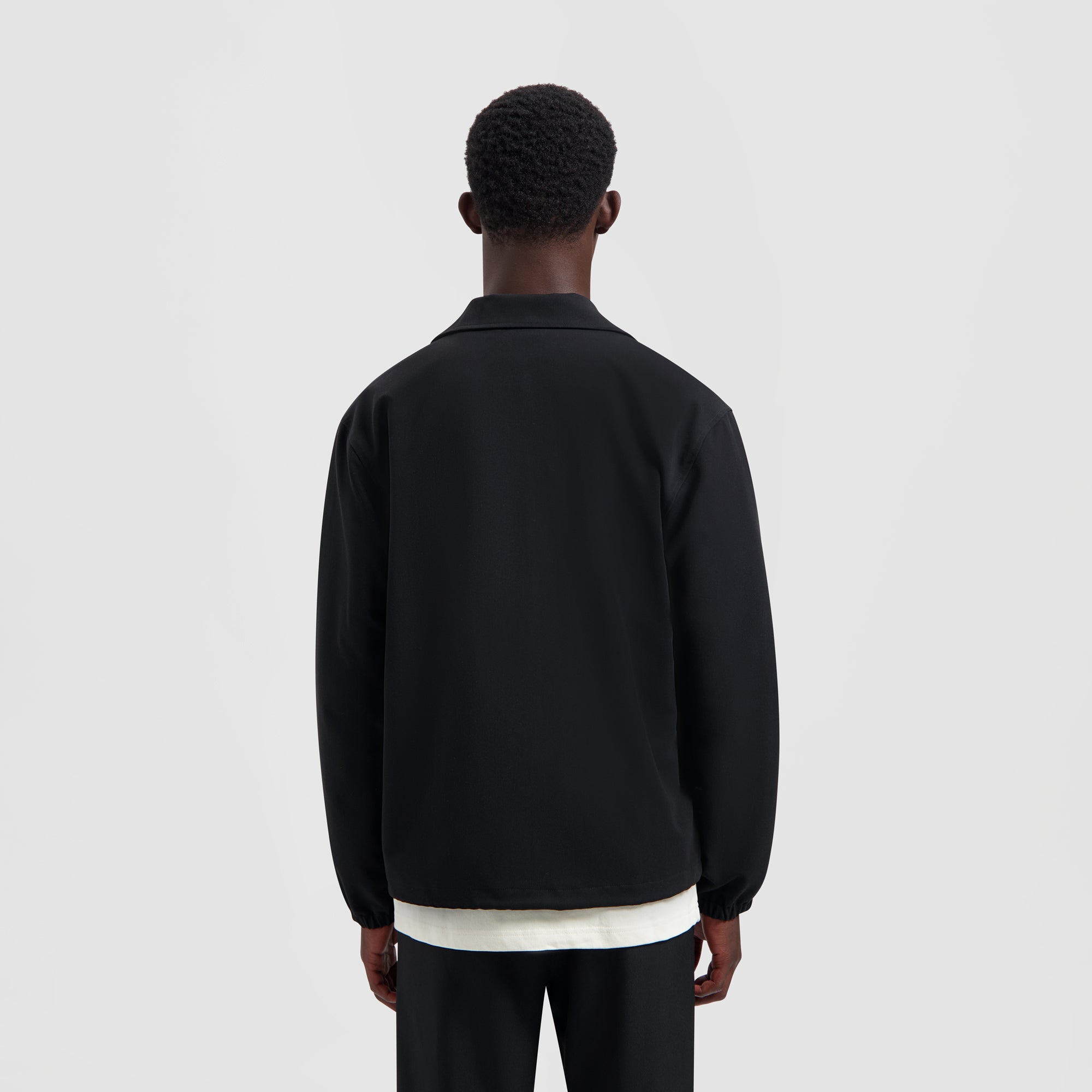 Tailored Coach Jacket - Black