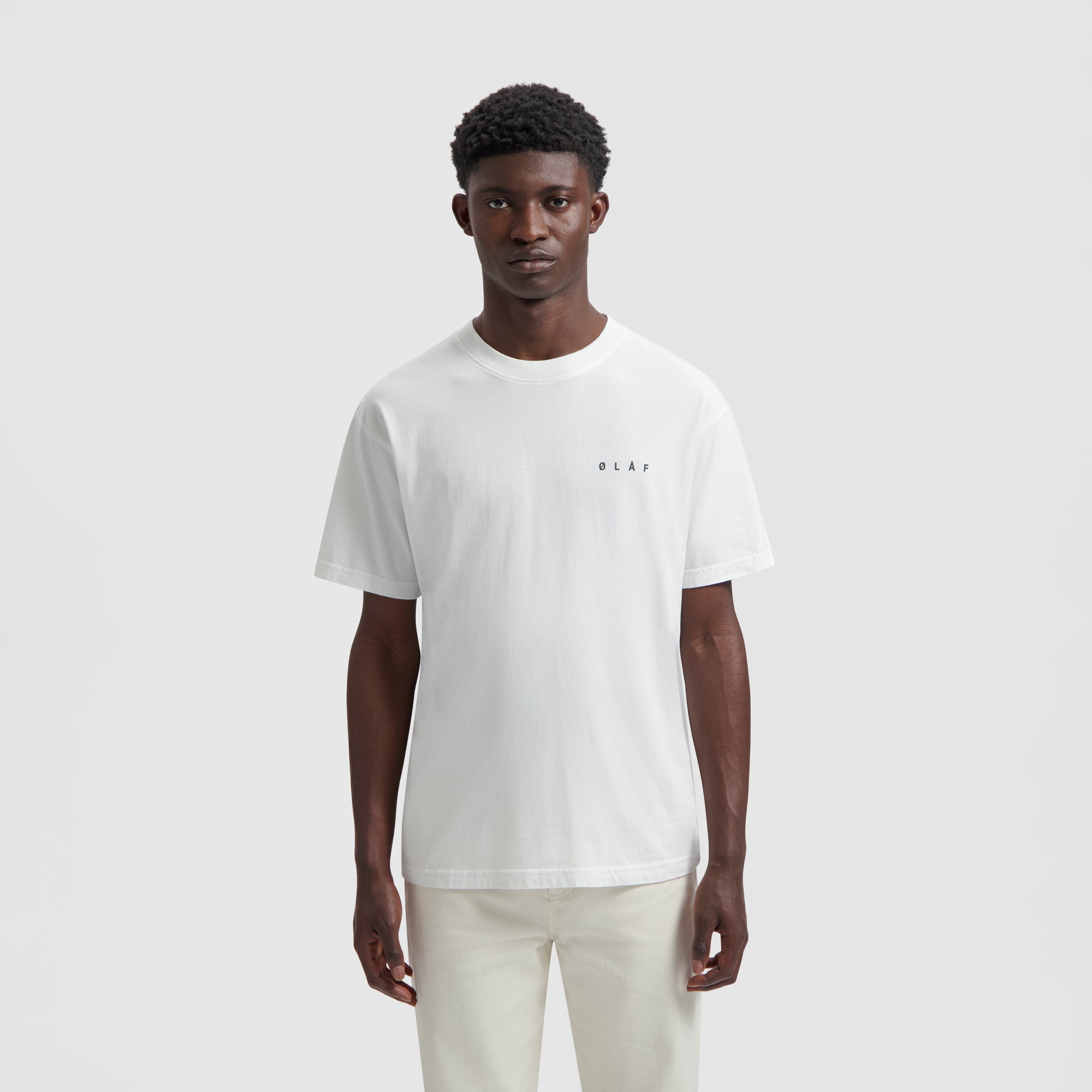 Face Tee - Optical White