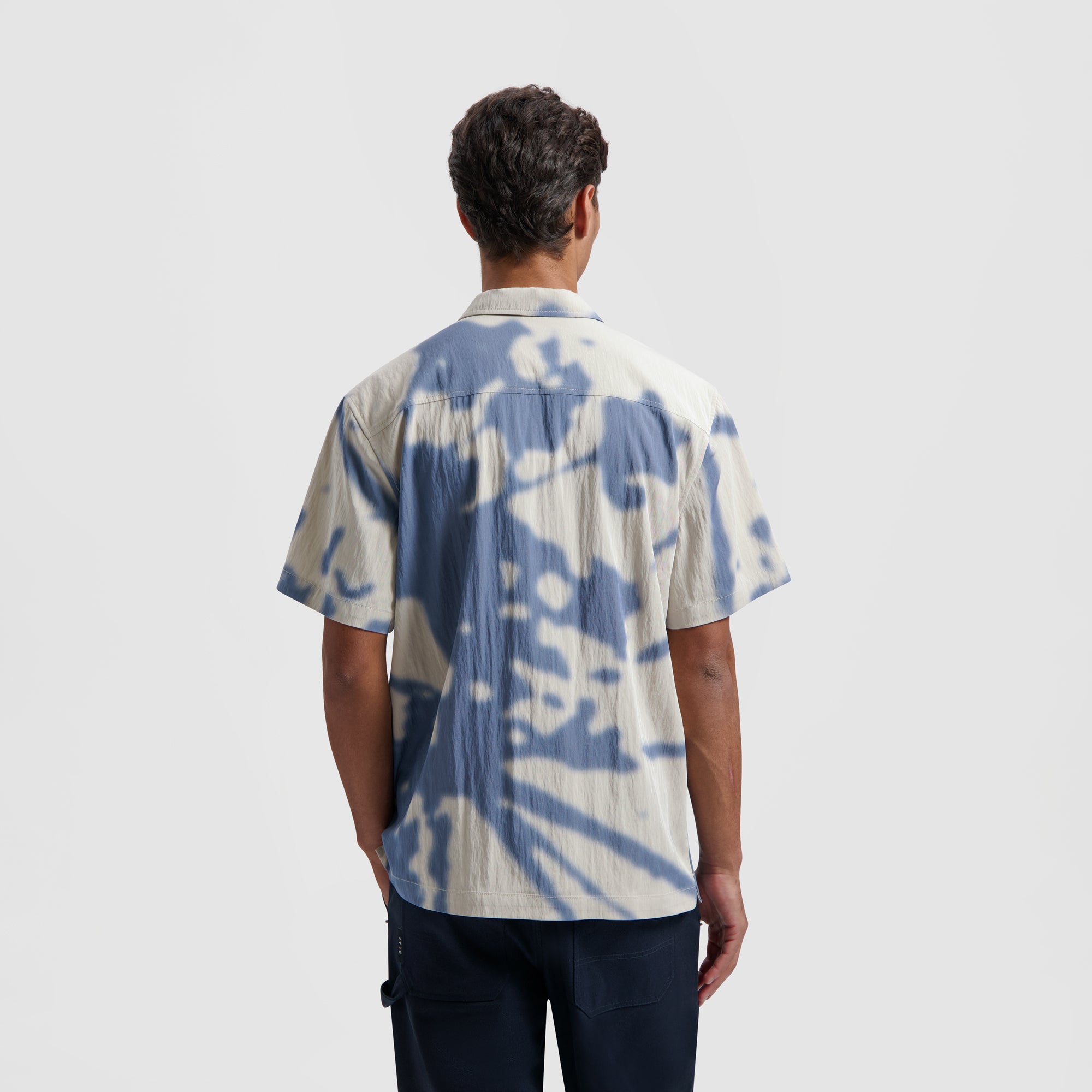 Abstract Dandelion SS Shirt - Cement