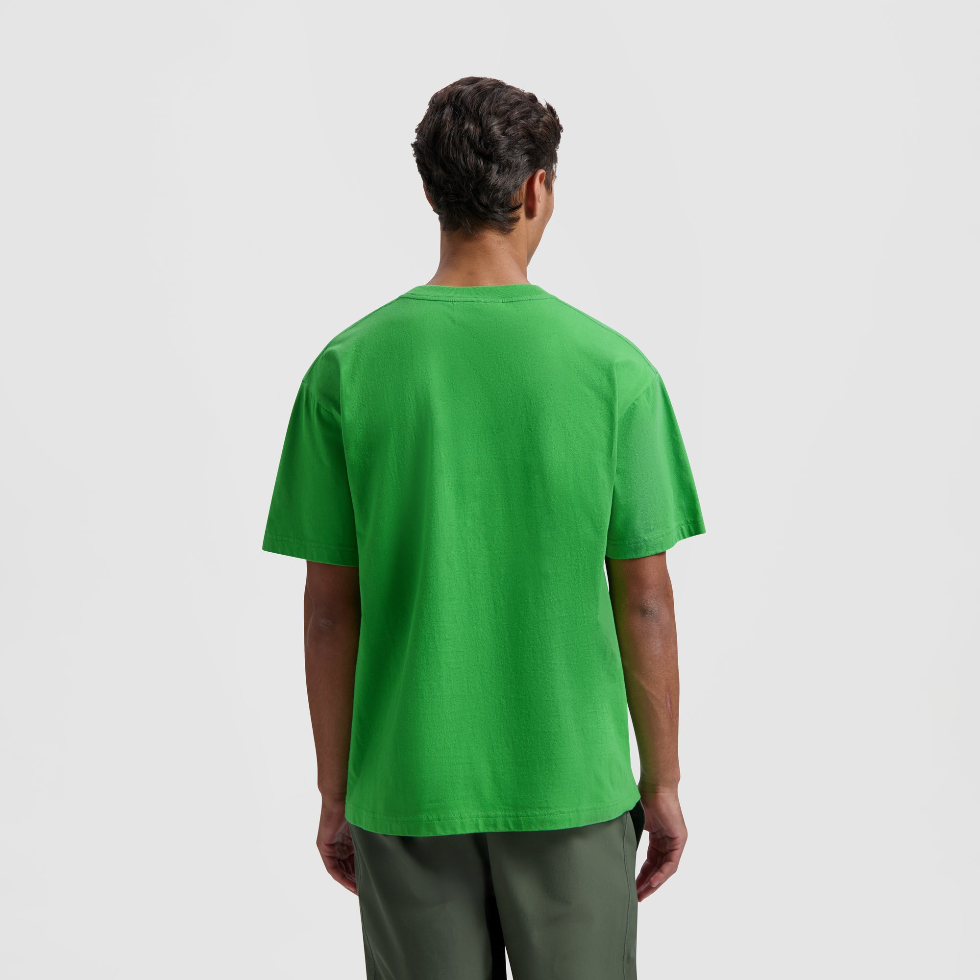 Block Tee - Green