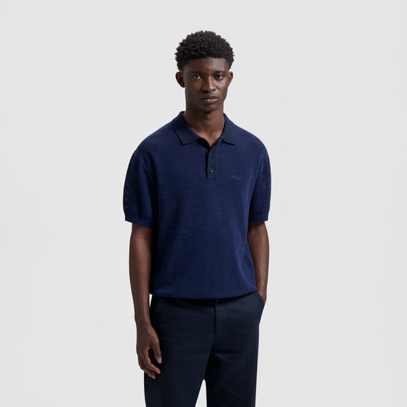 Polo SS Knit - Navy