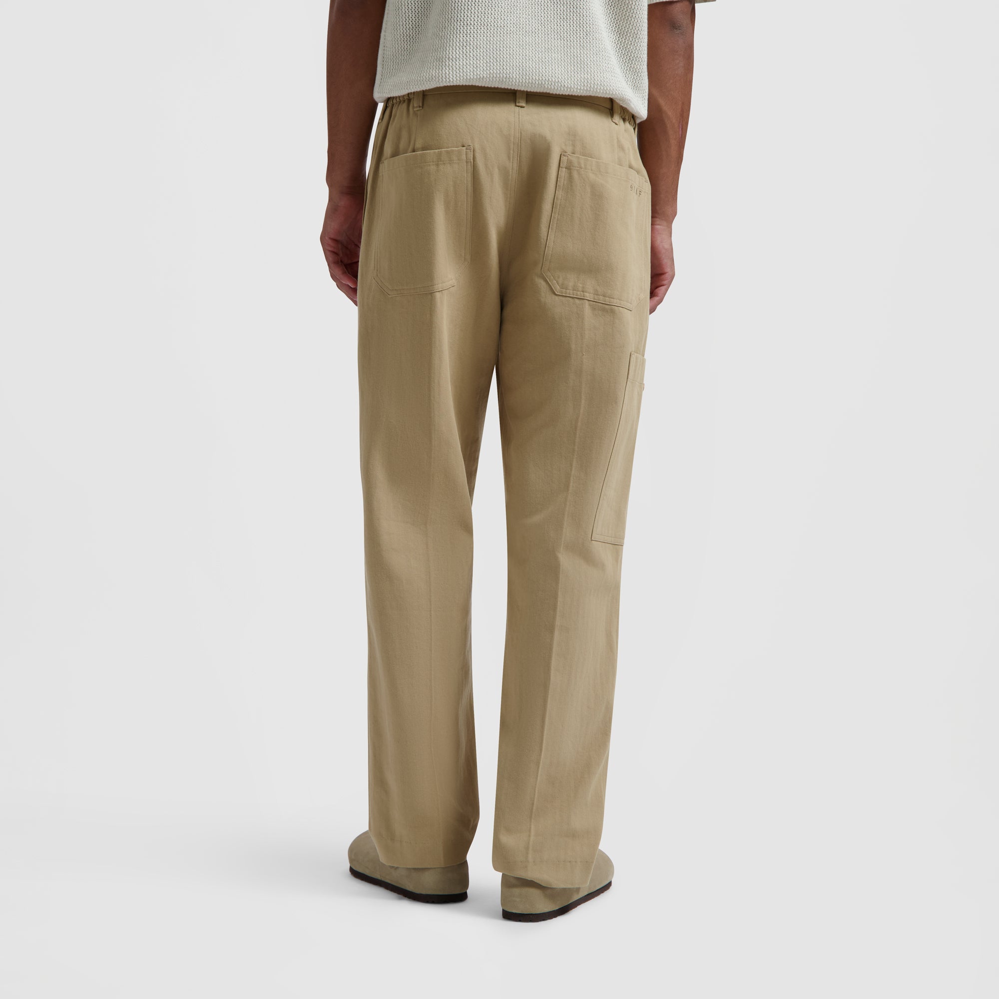 Utility Workwear Trousers - Khaki