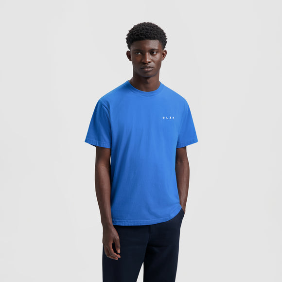 Ink Logo Tee - Bright Blue