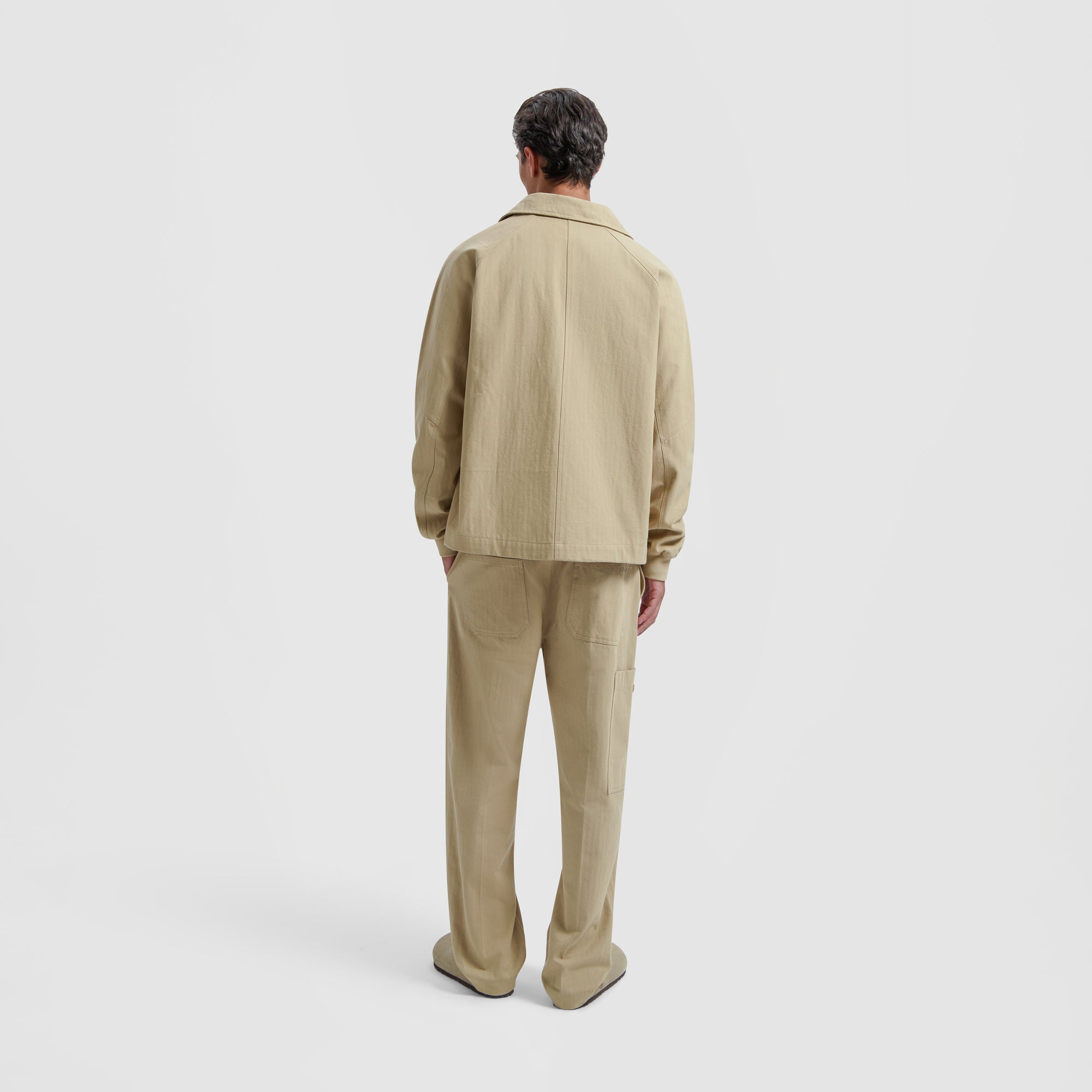 Utility Workwear Jacket - Khaki