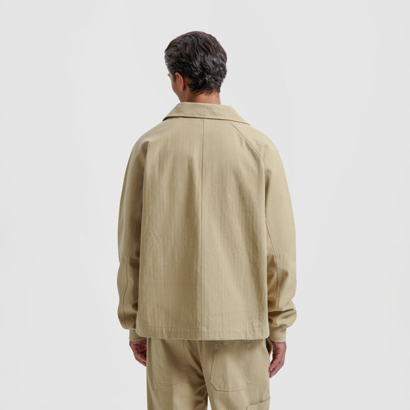 Utility Workwear Jacket - Khaki