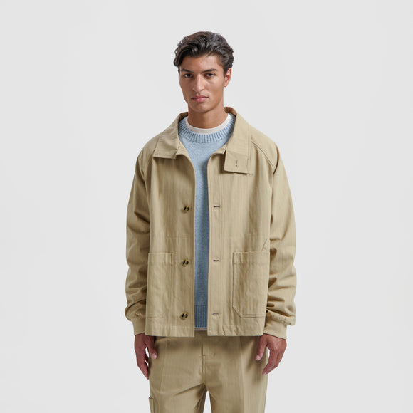 Utility Workwear Jacket - Khaki