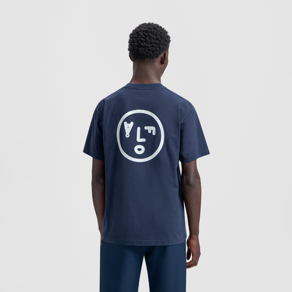 Face Tee - Navy