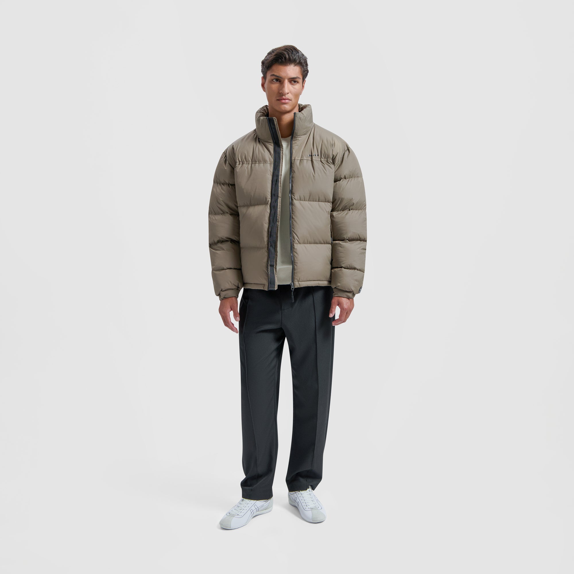 Puffer Jacket - Taupe