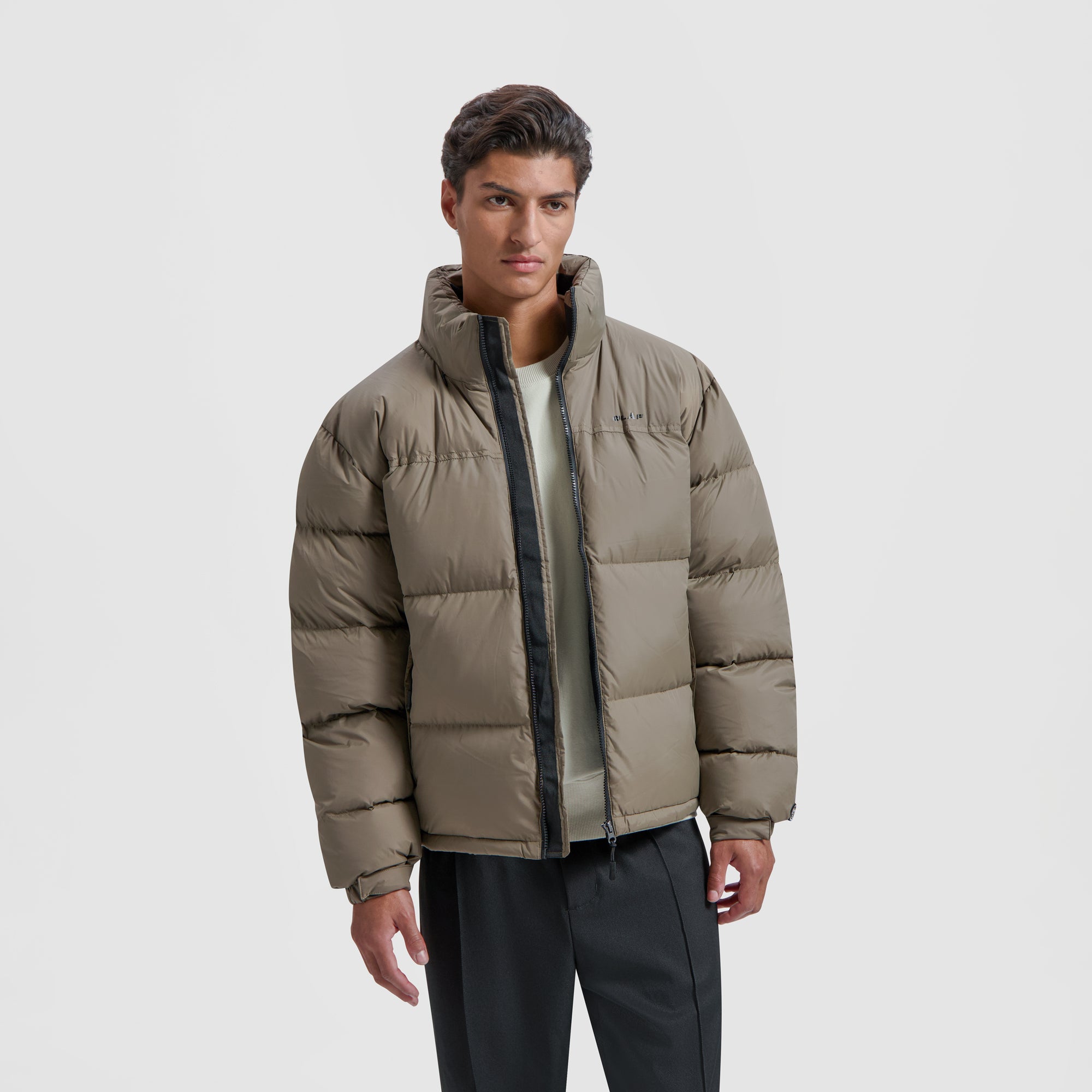 Puffer Jacket - Taupe