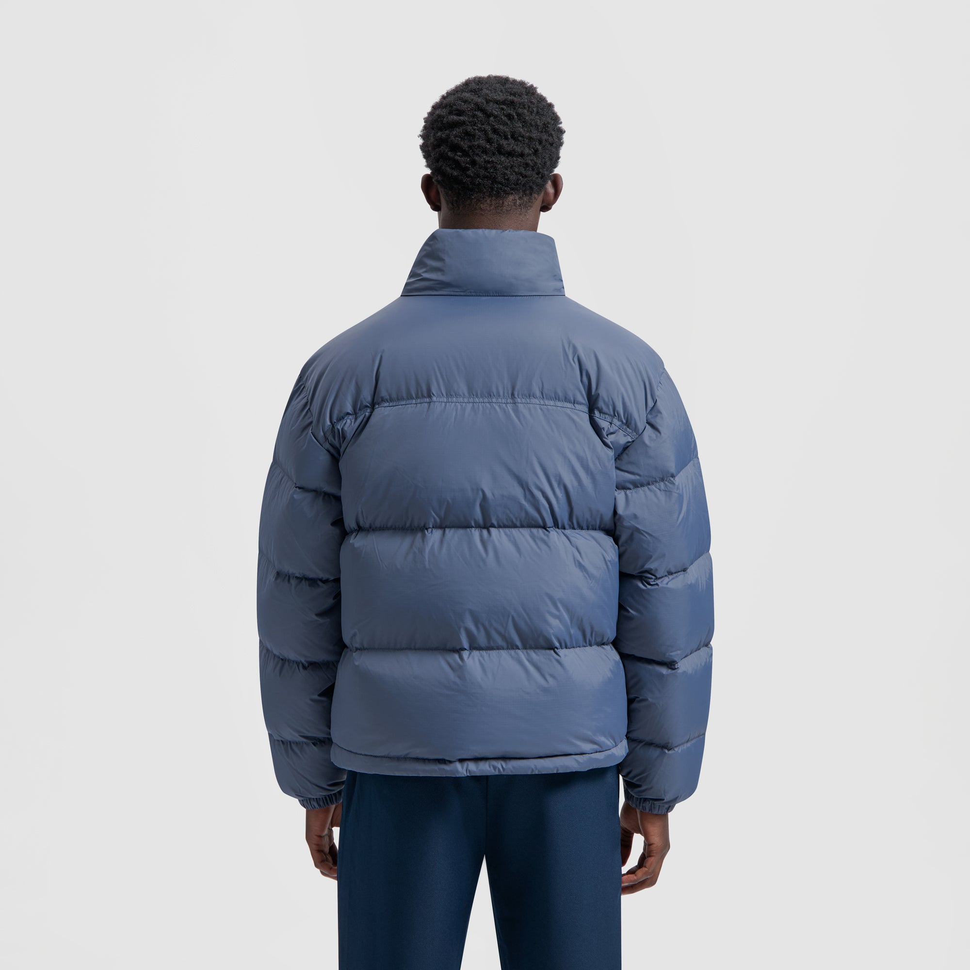 Puffer Jacket - Blue Slate