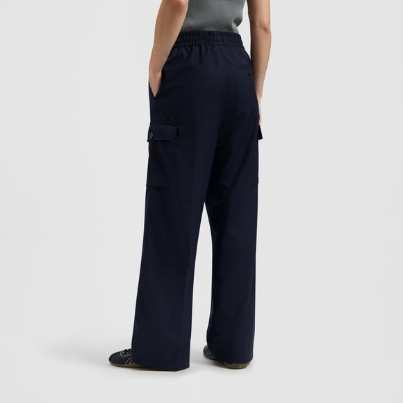 Tailored Cargo Pant - Navy