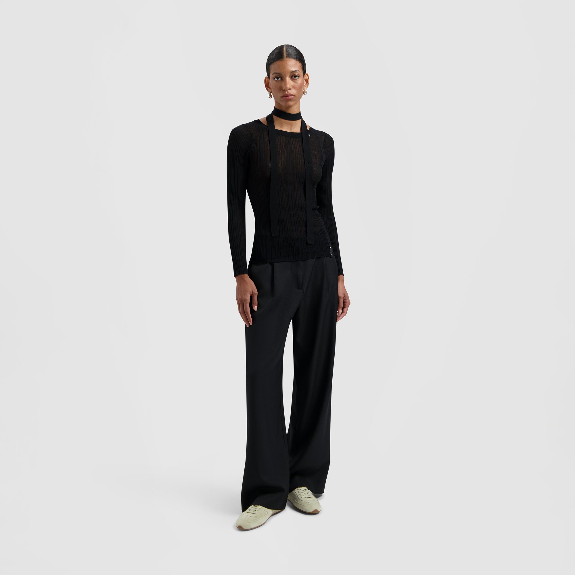 Tailored Trousers - Black