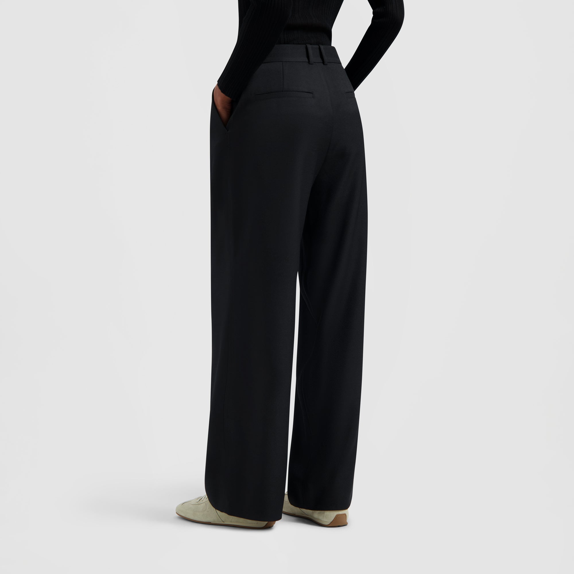 Tailored Trousers - Black