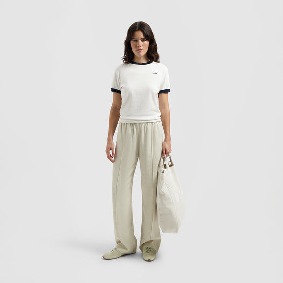 Pintuck Elasticated Pant - Khaki