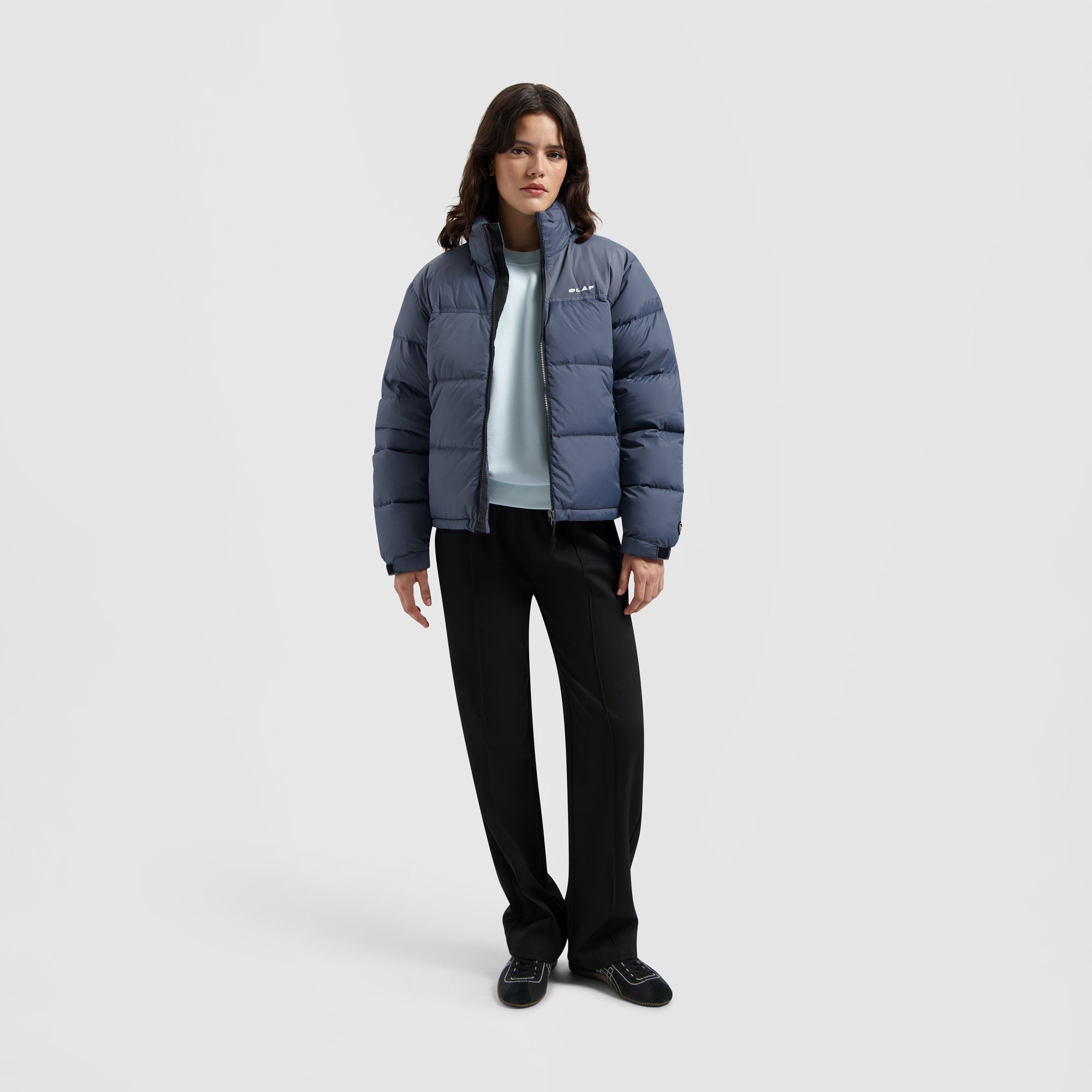 WMN Puffer Jacket - Blue Slate