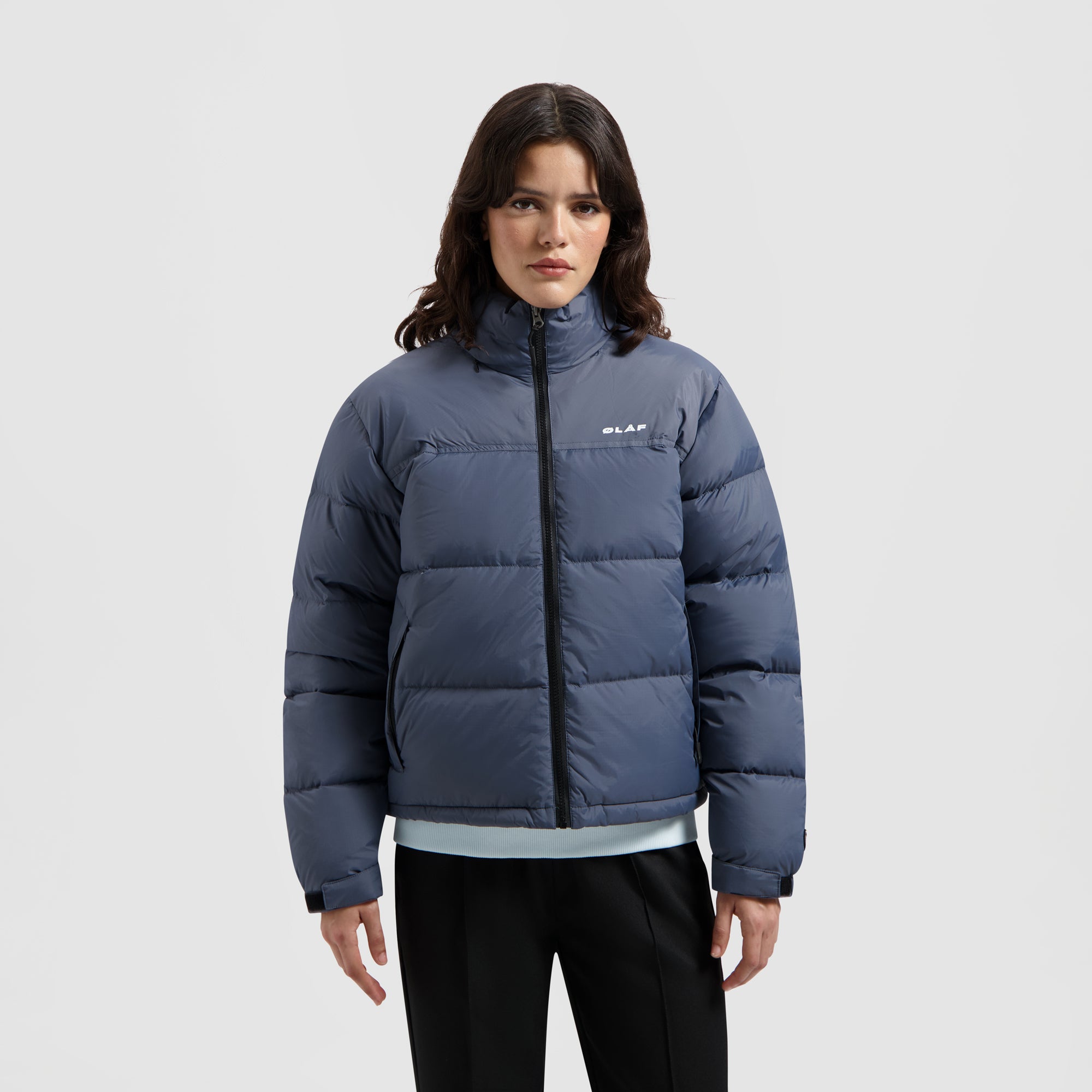 WMN Puffer Jacket - Blue Slate