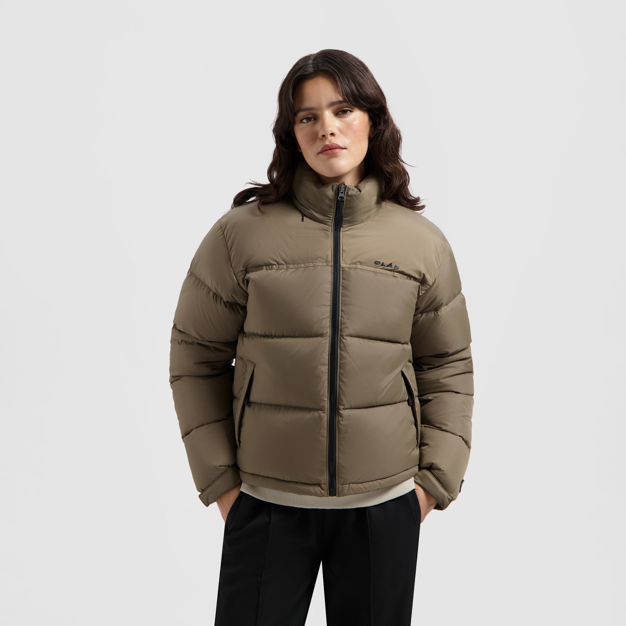 WMN Puffer Jacket - Taupe