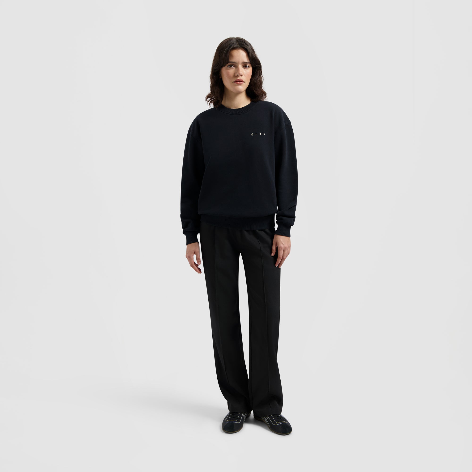 WMN Face Crewneck - Black